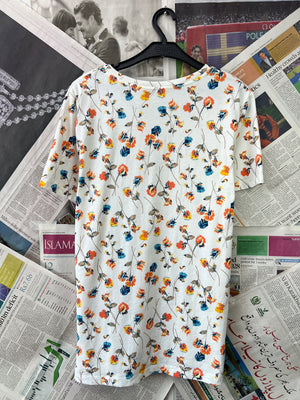 LANDS END® Floral | Medium | Chest: 21.5" | T105 - Genuine Maal
