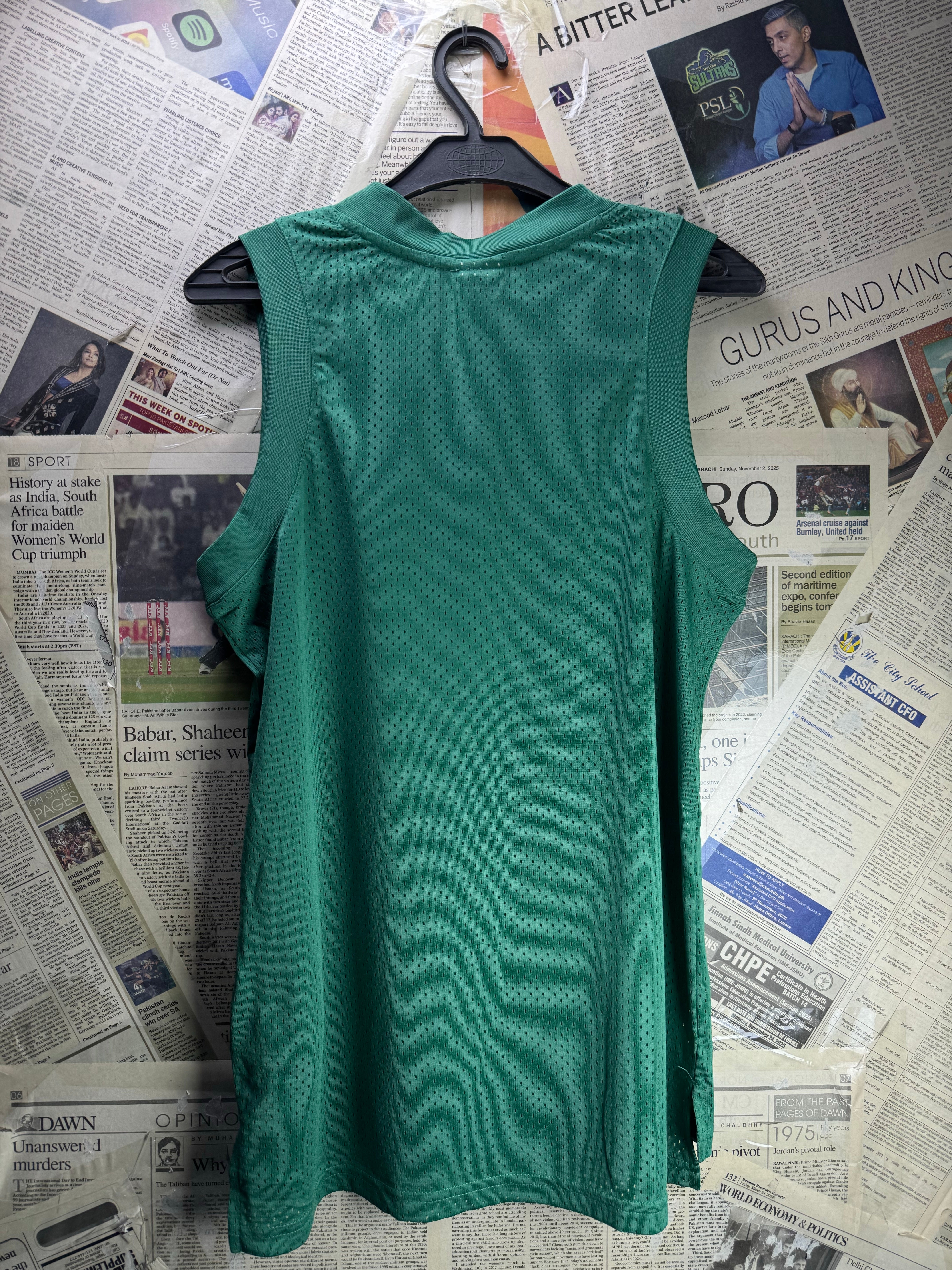 H&M® XS | Chest: 18.5" | Green | Sports Tango | Polyester | 5132 - Genuine Maal