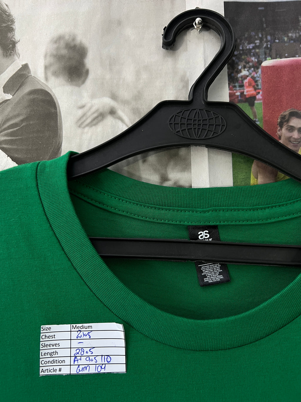 AS COLOUR® Forest | Medium | Chest: 21.5" | T109 - Genuine Maal