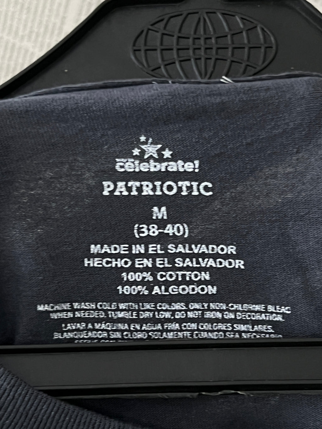 PATRIOTIC® Grey | Small | Chest: 19.5" | T110 - Genuine Maal