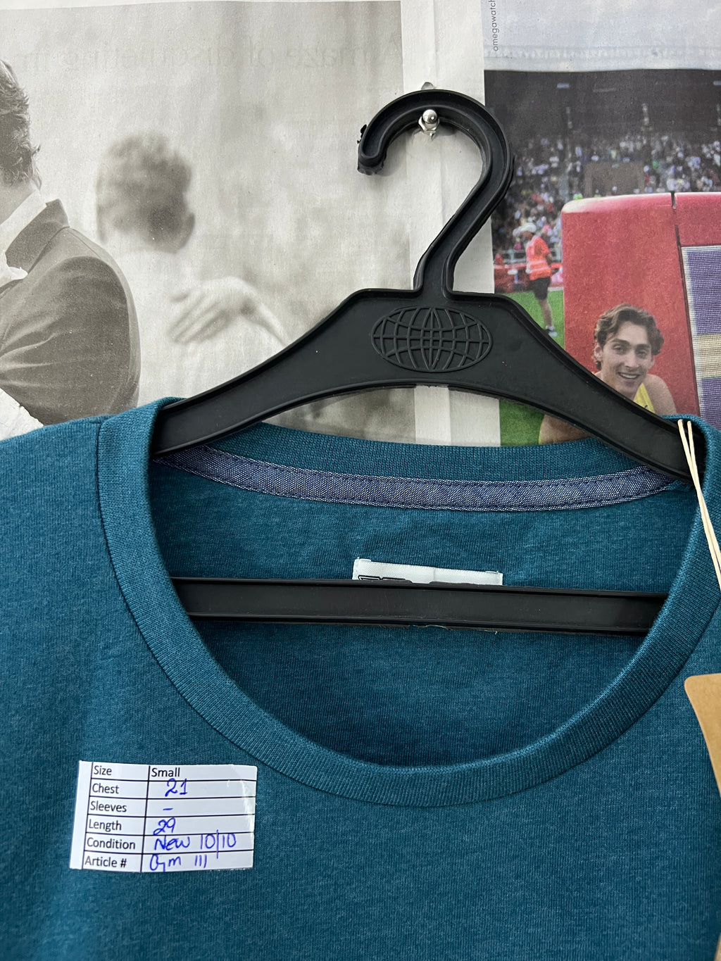 RIVERS® Sea Blue | Small | Chest: 21" | T111 - Genuine Maal