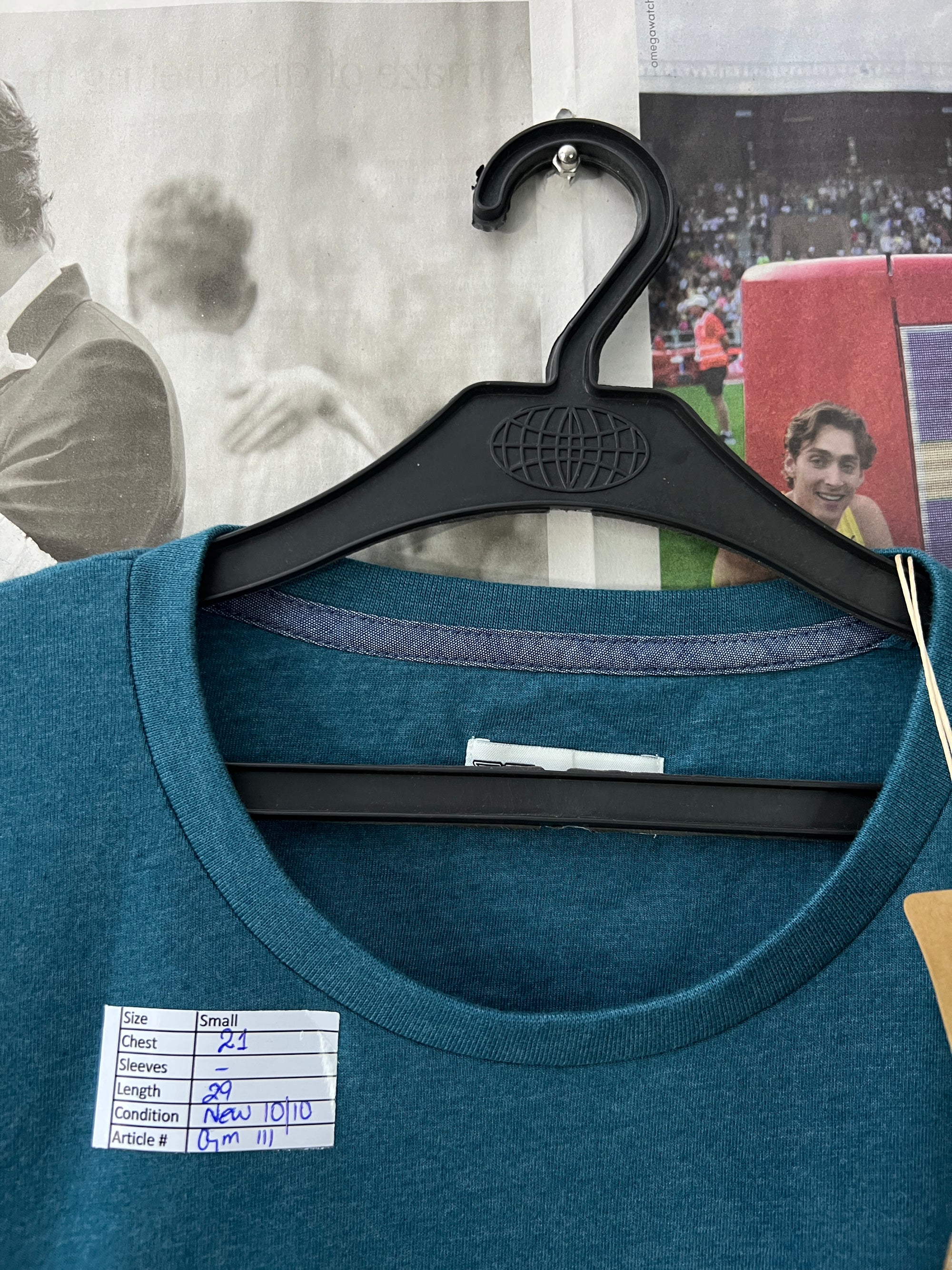 RIVERS® Sea Blue | Small | Chest: 21" | T111 - Genuine Maal