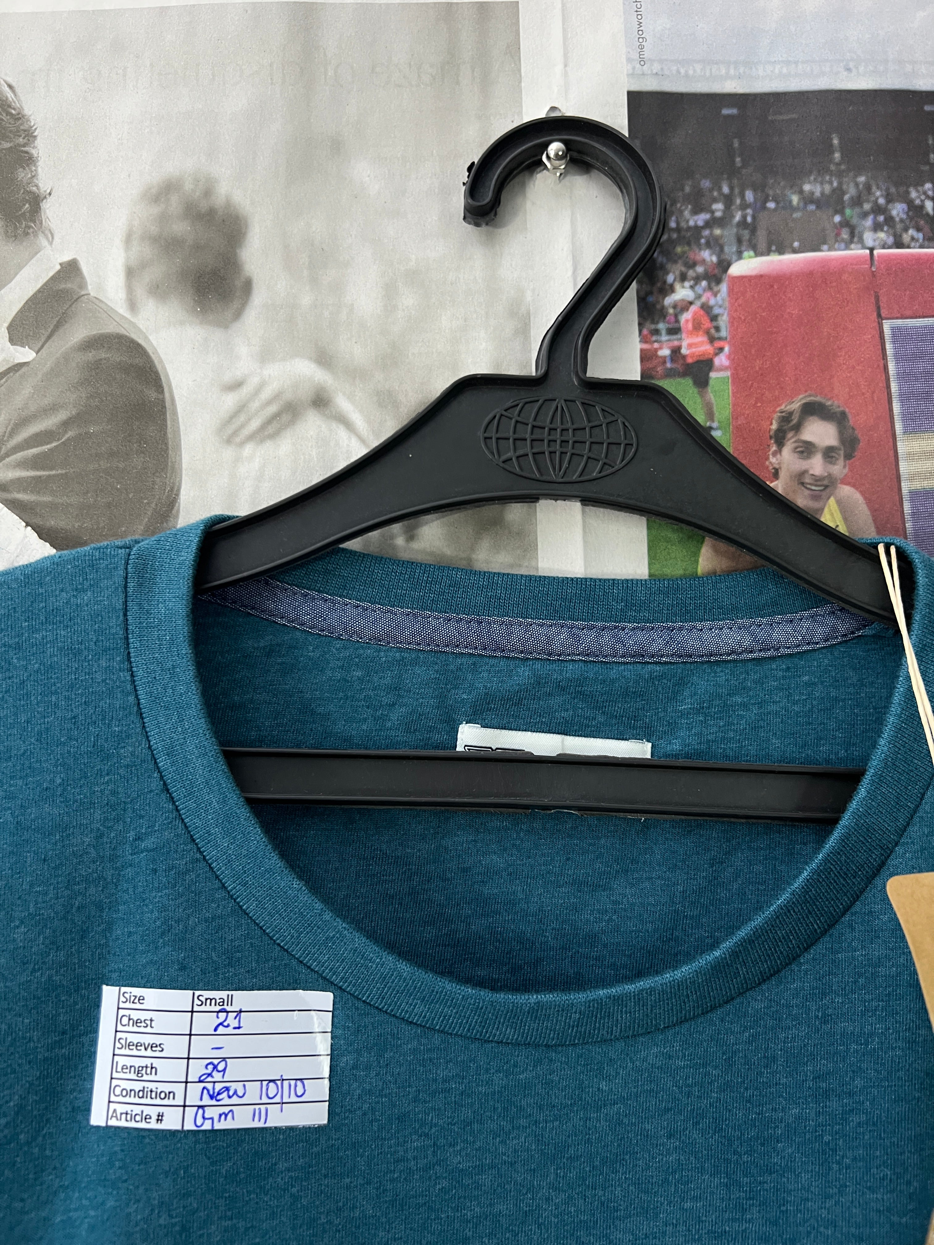 RIVERS® Sea Blue | Small | Chest: 21" | T111 - Genuine Maal
