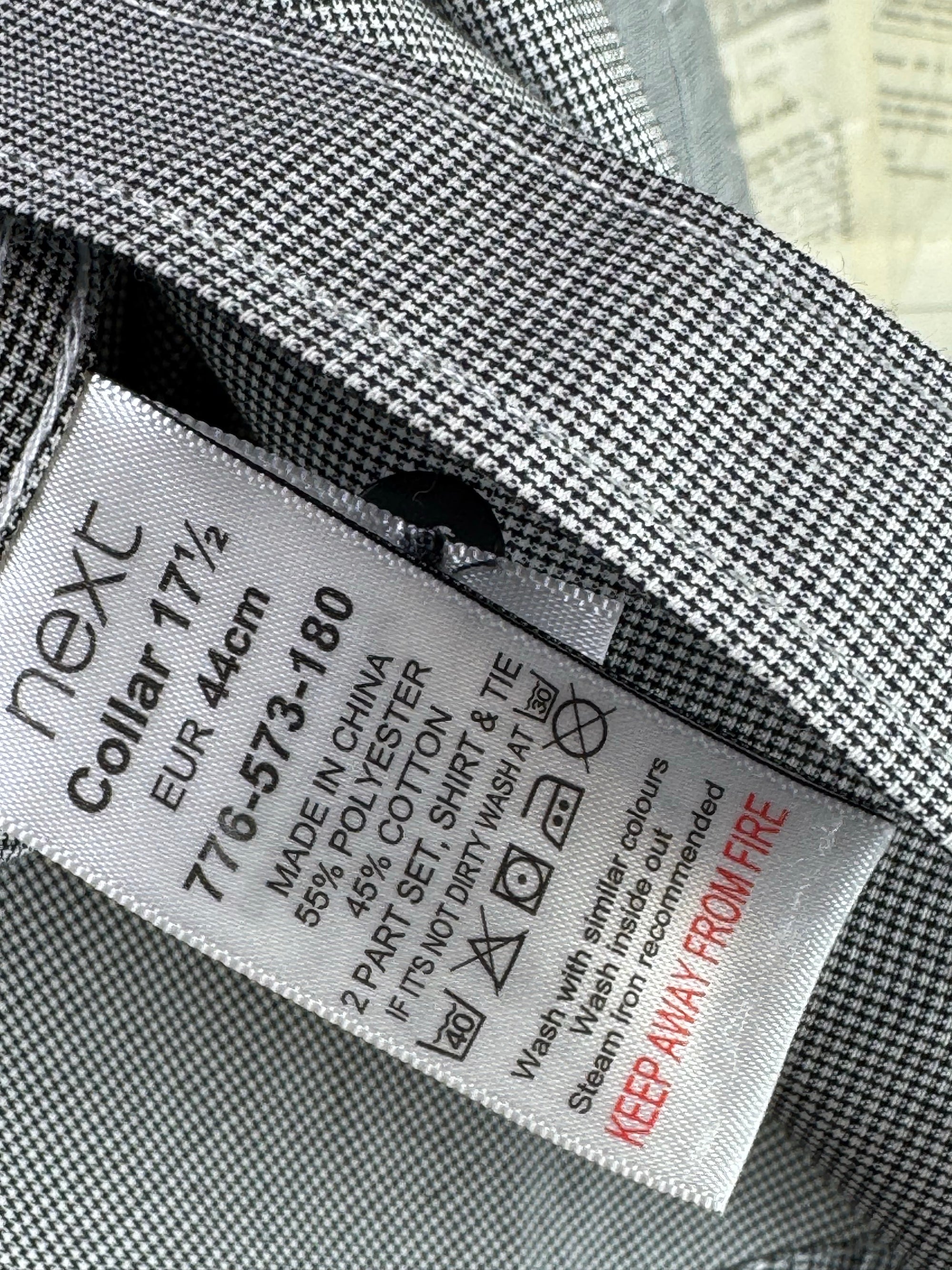 Next® XL | Chest: 25" | Grey | Shirt | Poly - Cotton | 3946 - Genuine Maal