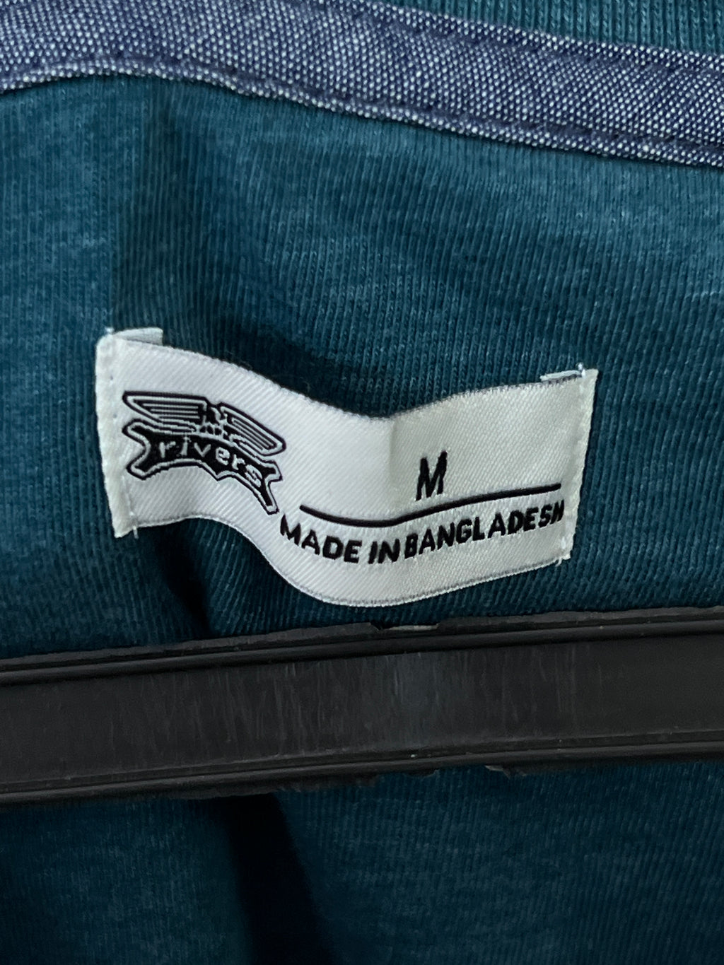 RIVERS® Sea Blue | Small | Chest: 21" | T111 - Genuine Maal