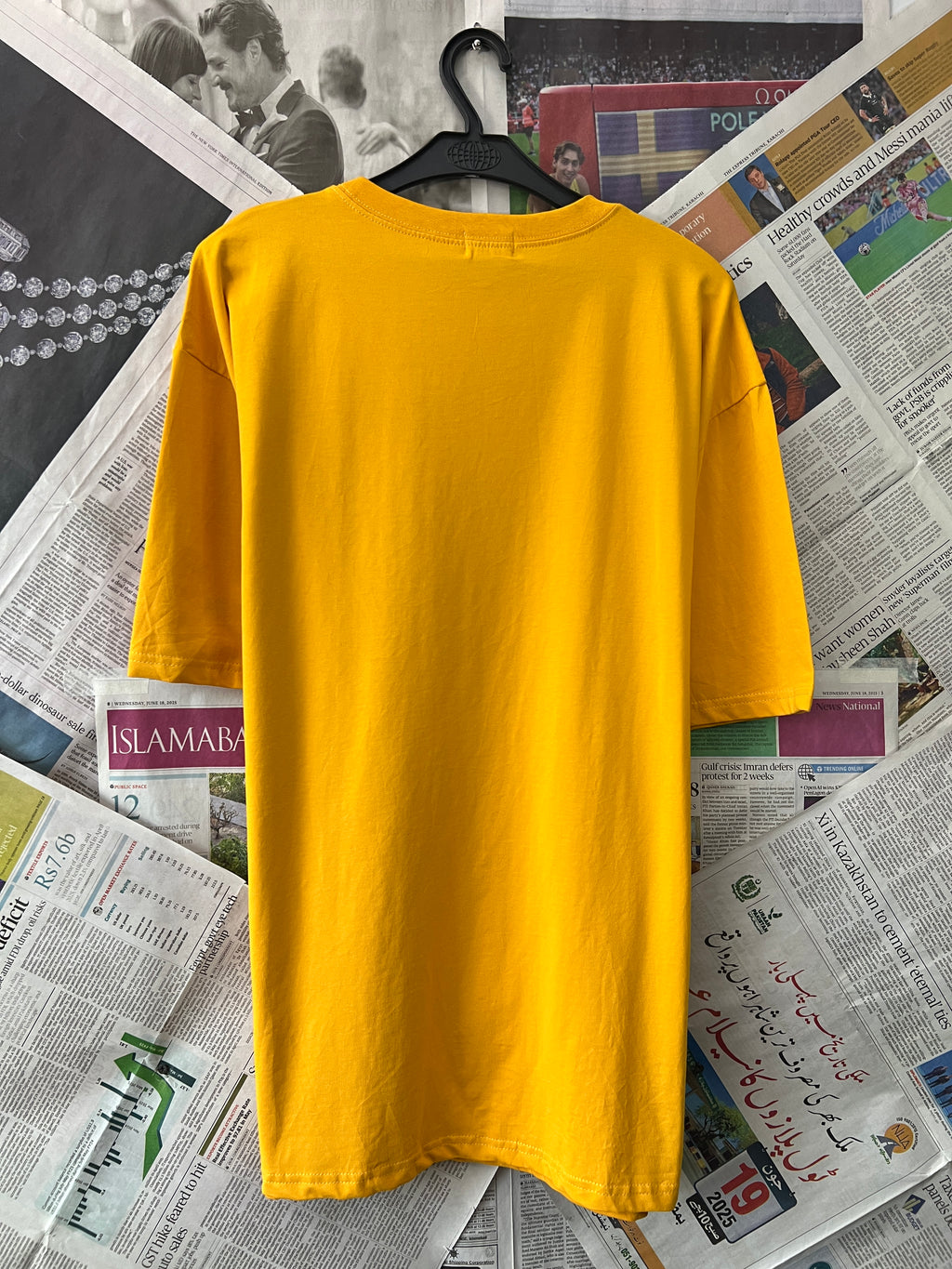 ACOVER® Mustard | Medium | Chest: 21.5" | T115 - Genuine Maal