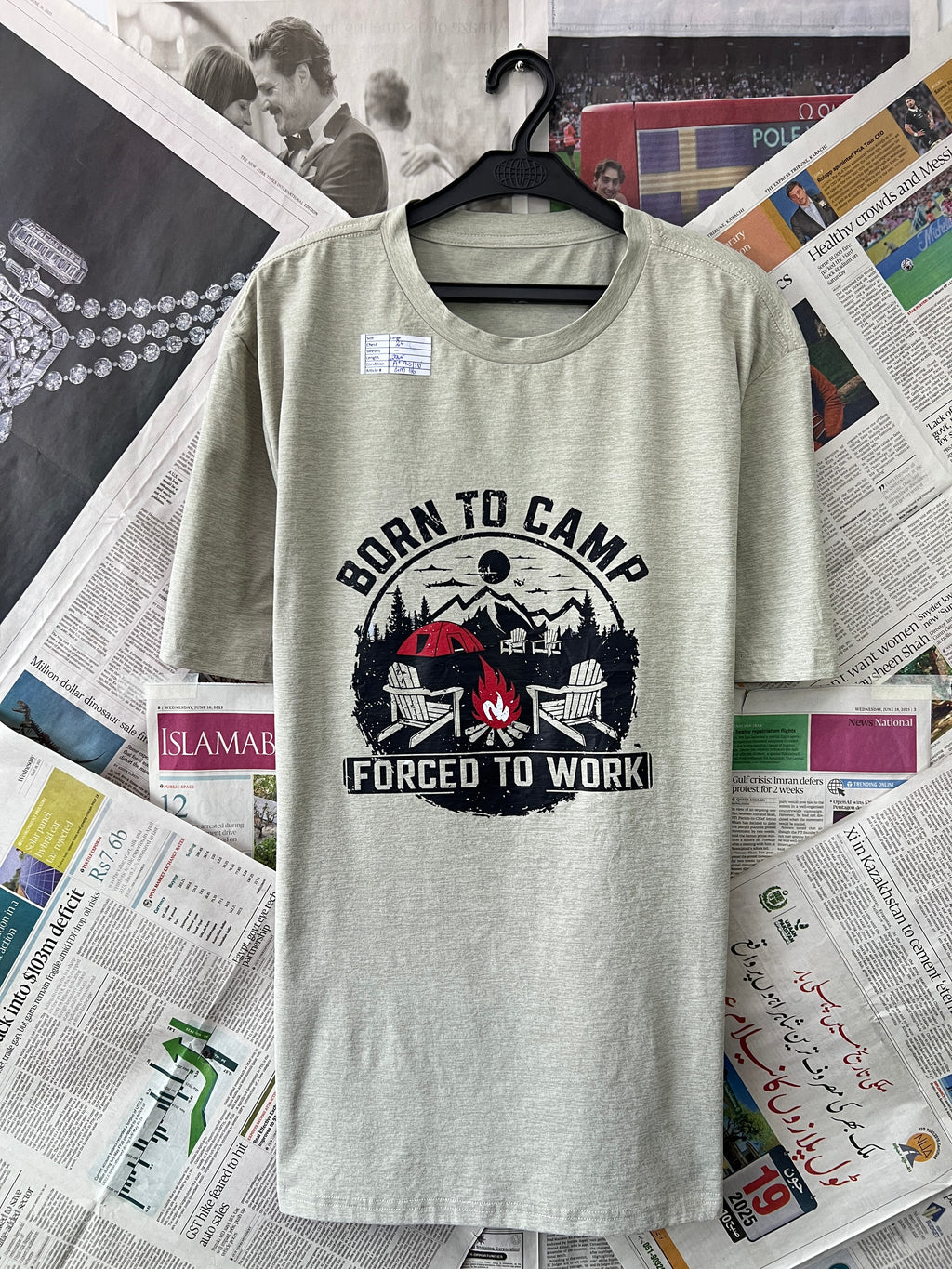 CAMP® Beige | Large | Chest: 24" | T116 - Genuine Maal