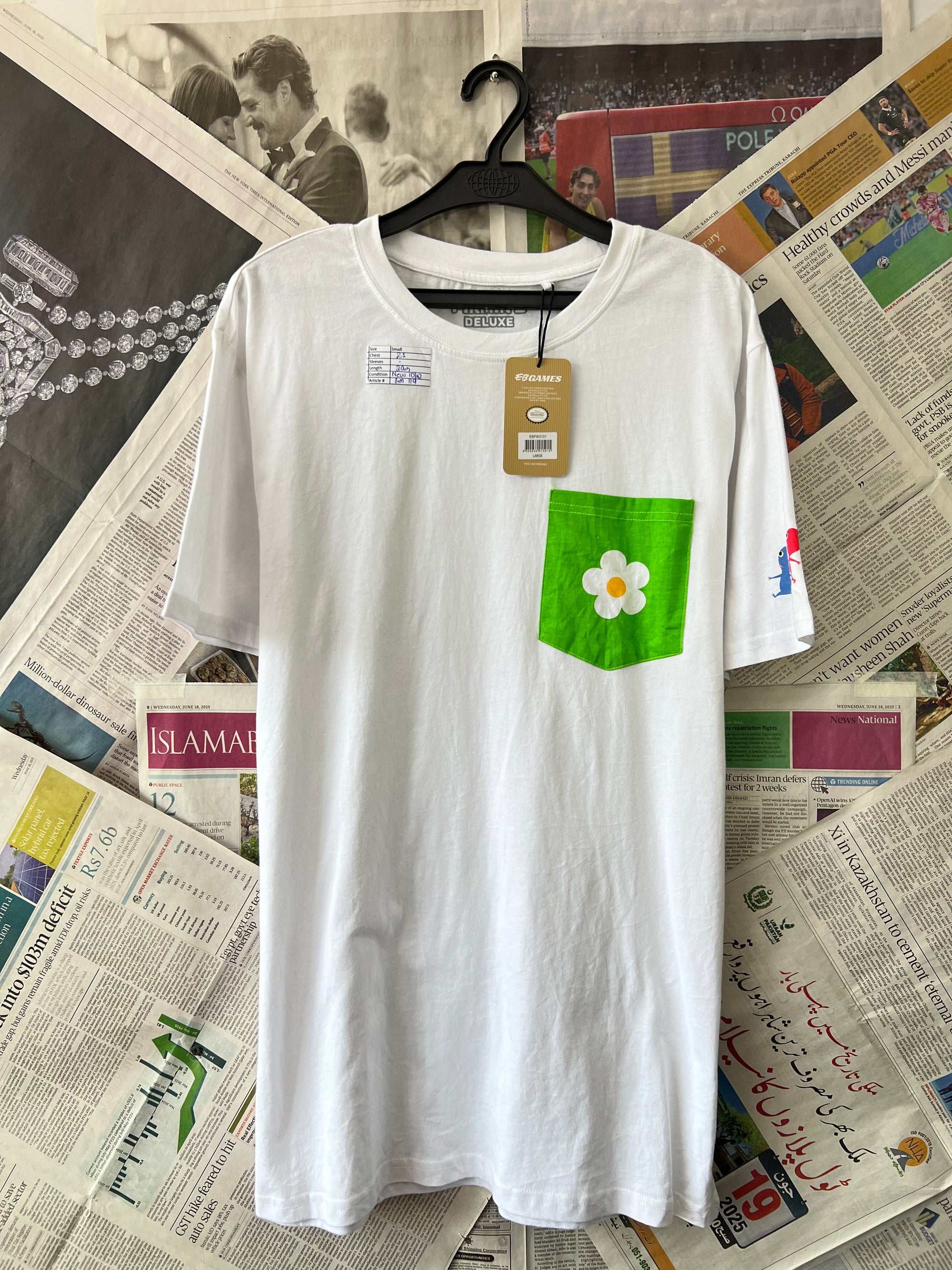 PIKMIN® White | Small | Chest: 21" | T119 - Genuine Maal