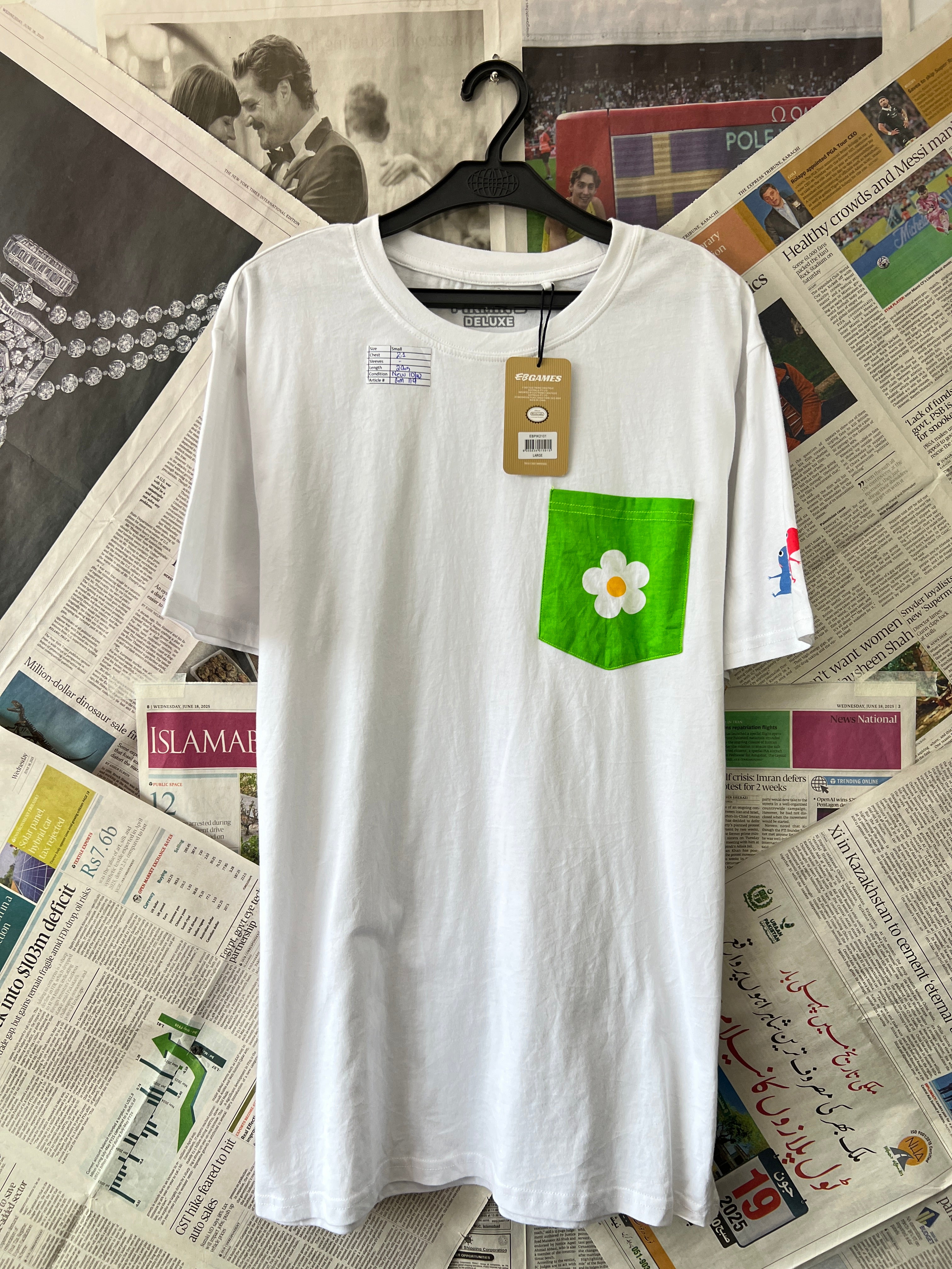 PIKMIN® White | Small | Chest: 21" | T119 - Genuine Maal