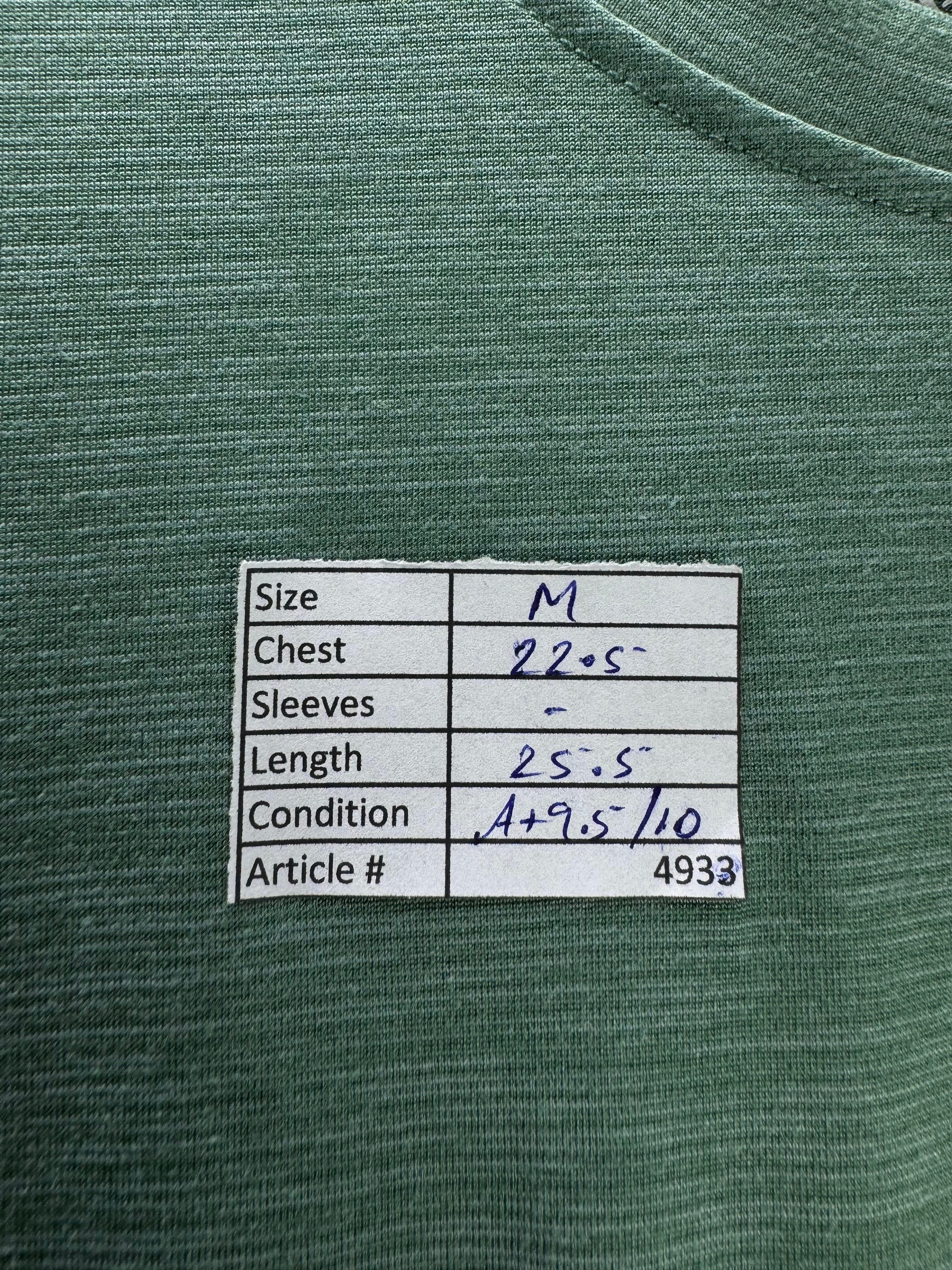 Athletic Works® Medium | Chest: 22.5" | Green | Sports T-Shirts | Polyester | 4933