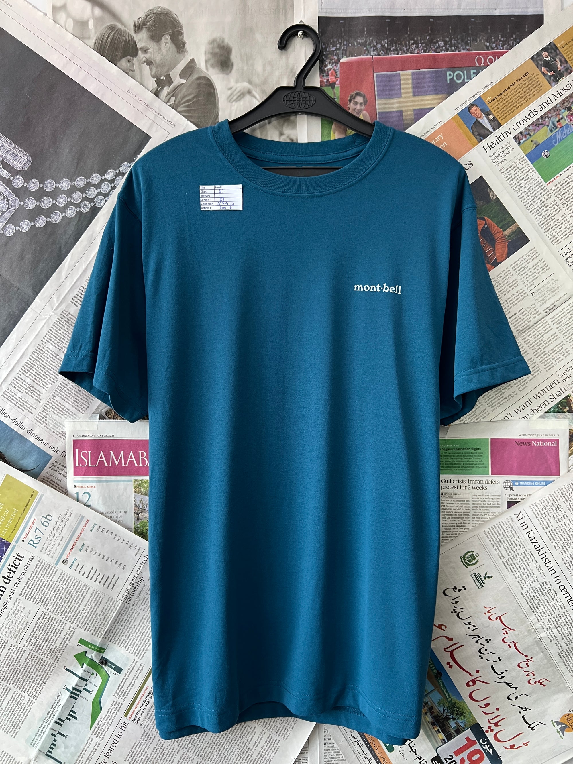 MERCARI® Blue | Small | Chest: 21" | T121 - Genuine Maal