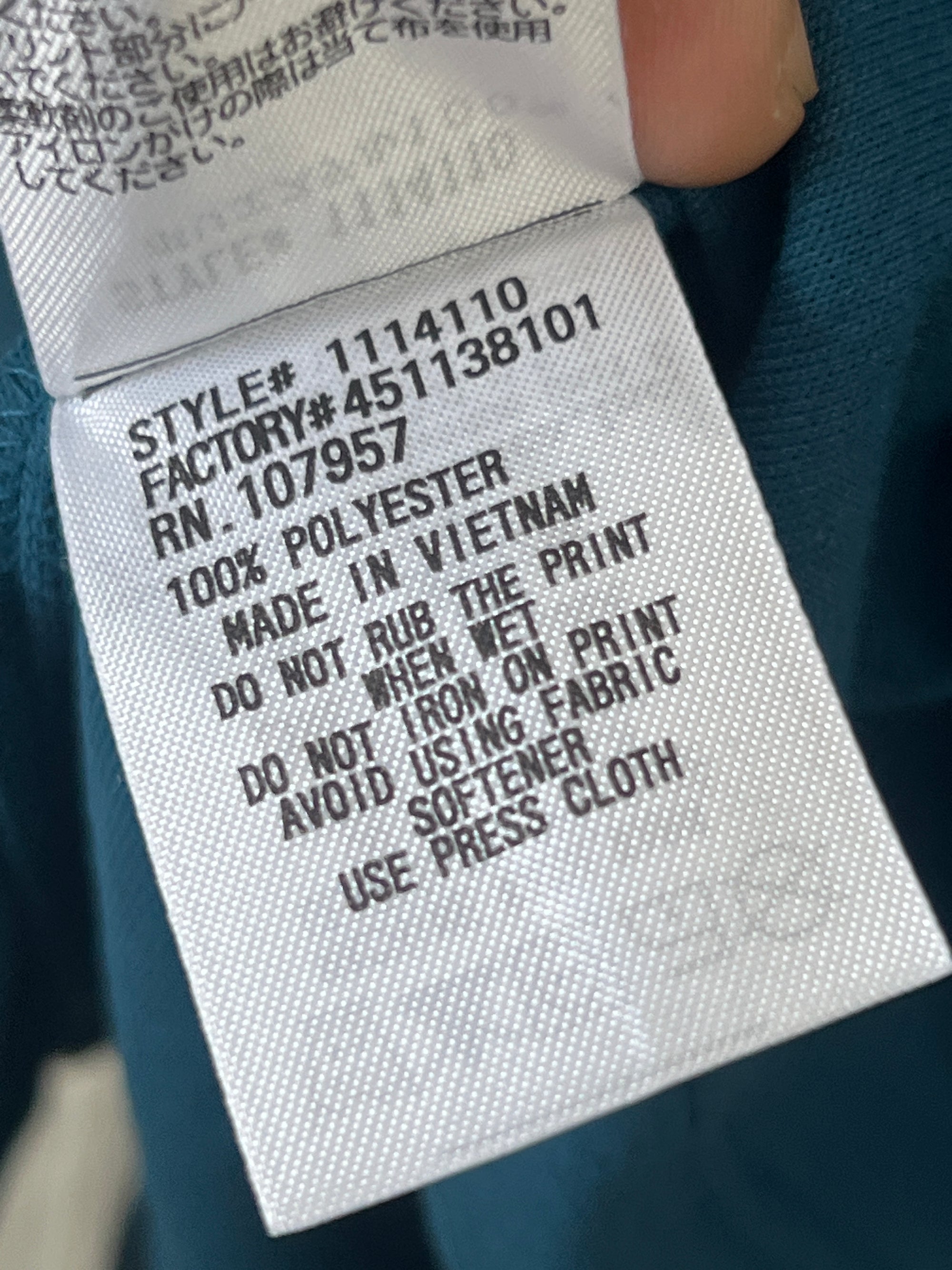 MERCARI® Blue | Small | Chest: 21" | T121 - Genuine Maal