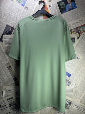 N*ke® L/XL | Chest: 24.5" | Green | Sports T-Shirt | Polyester | 4945 - Genuine Maal