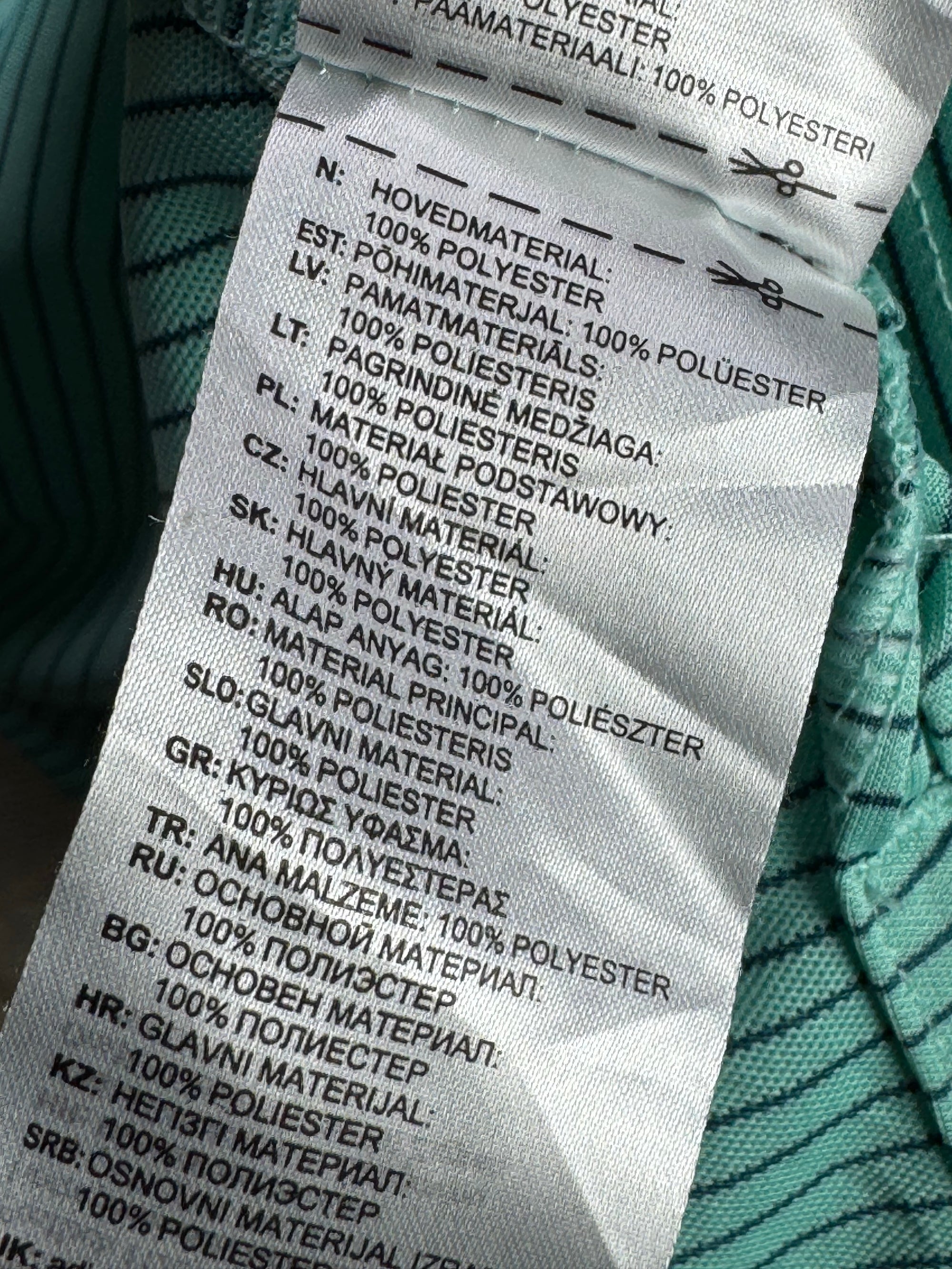 Adid*s® XL | Chest: 25" | Cyan | Golf Polo | Poly | 4143 - Genuine Maal