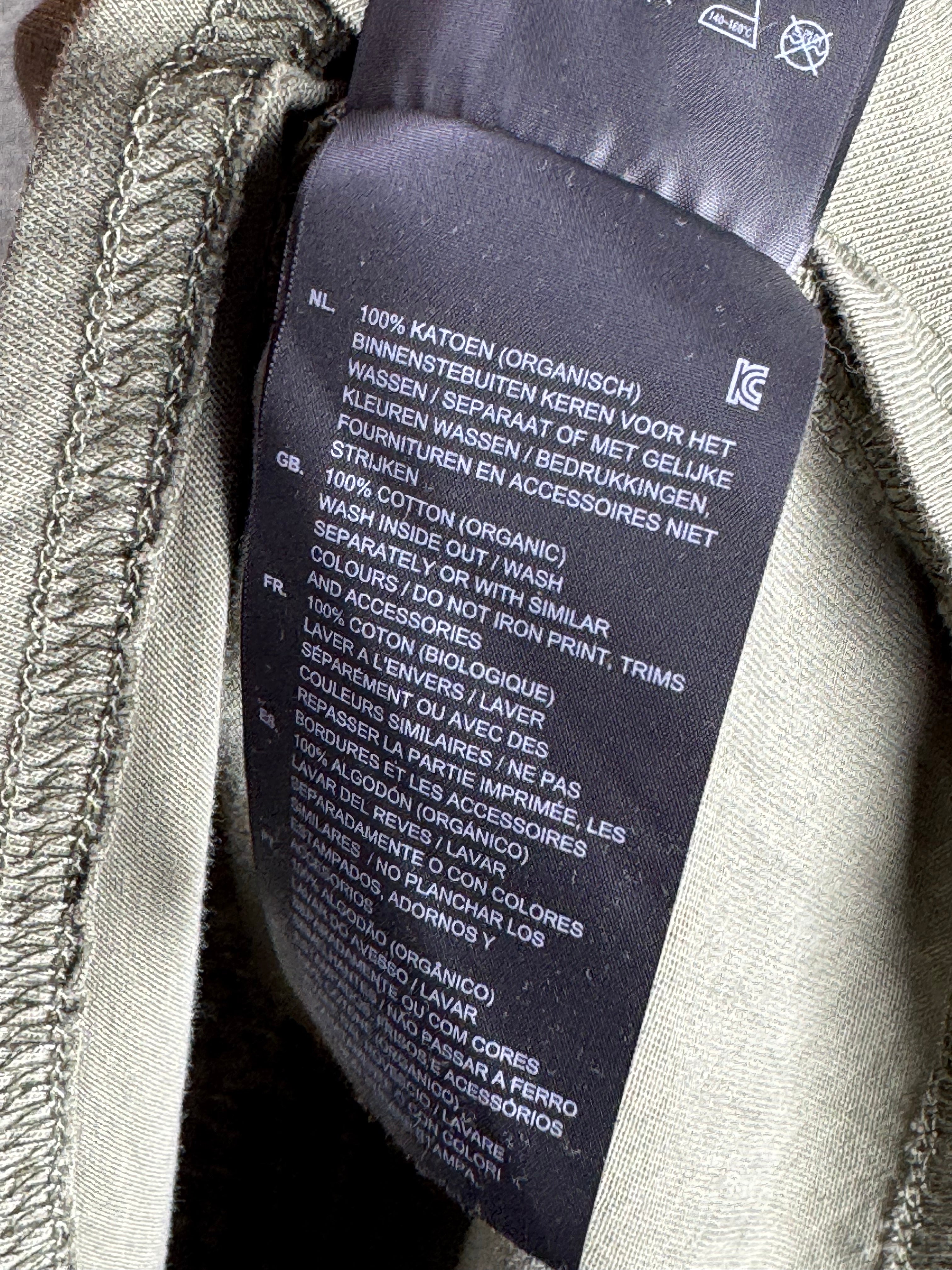 RAW® Small | Chest: 19.5" | Olive | Fullsleeves T-Shirt | Cotton | 4153 - Genuine Maal