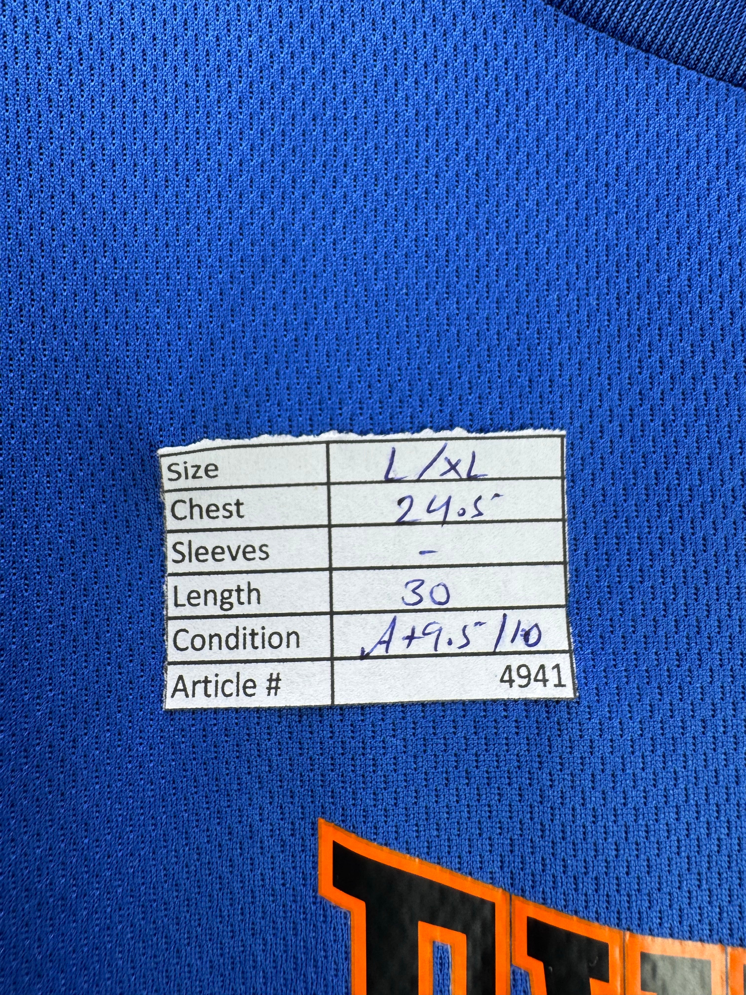 Everlast® L/XL | Chest: 24.5" | Blue | Sports Tango | Polyester | 4941 - Genuine Maal