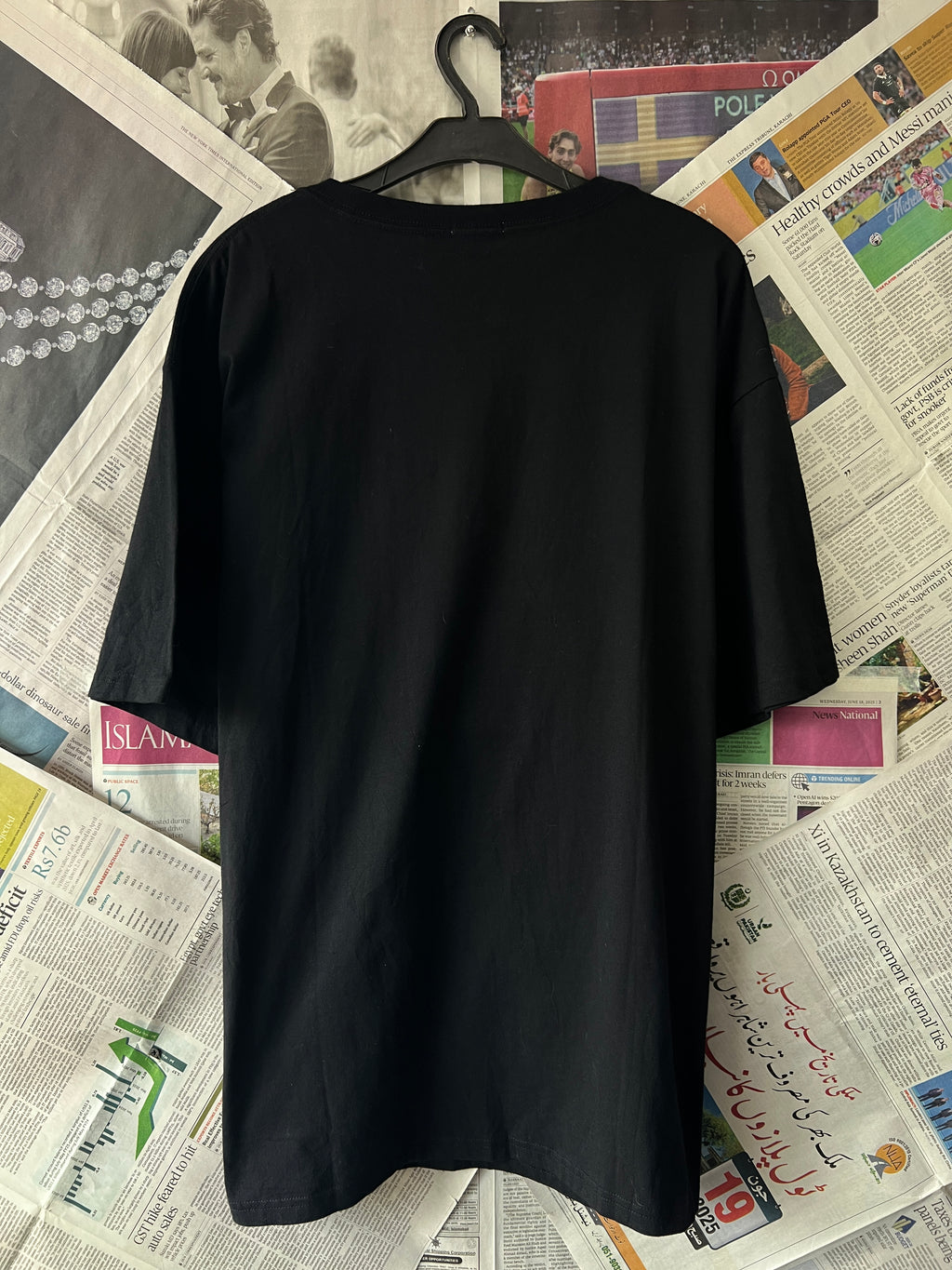 KENZO PARIS® BLACK | Large | Chest: 23" | T129 - Genuine Maal