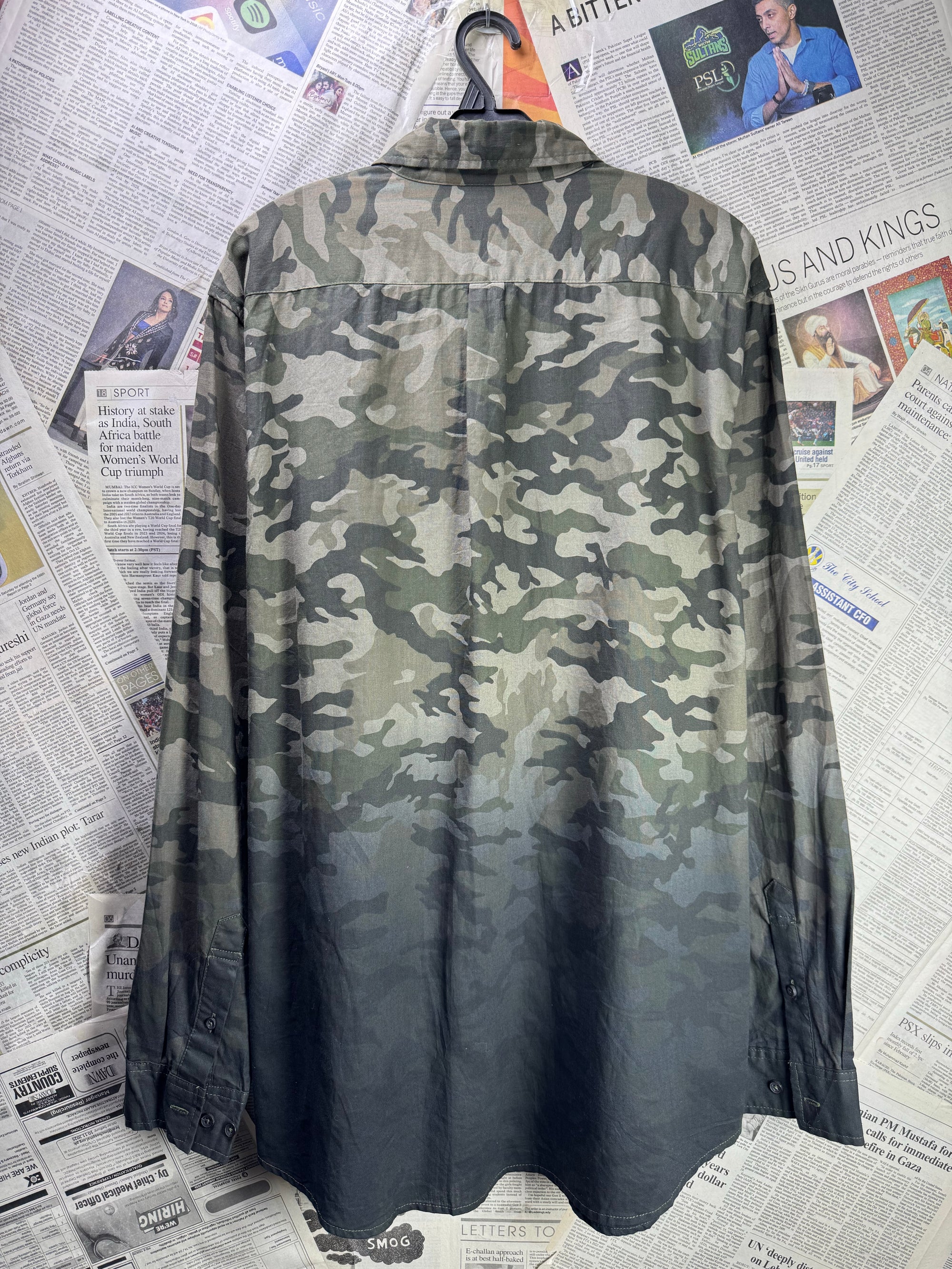 George® XXL | Chest: 26.5" | Army Green | Shirt | Cotton | 4145 - Genuine Maal