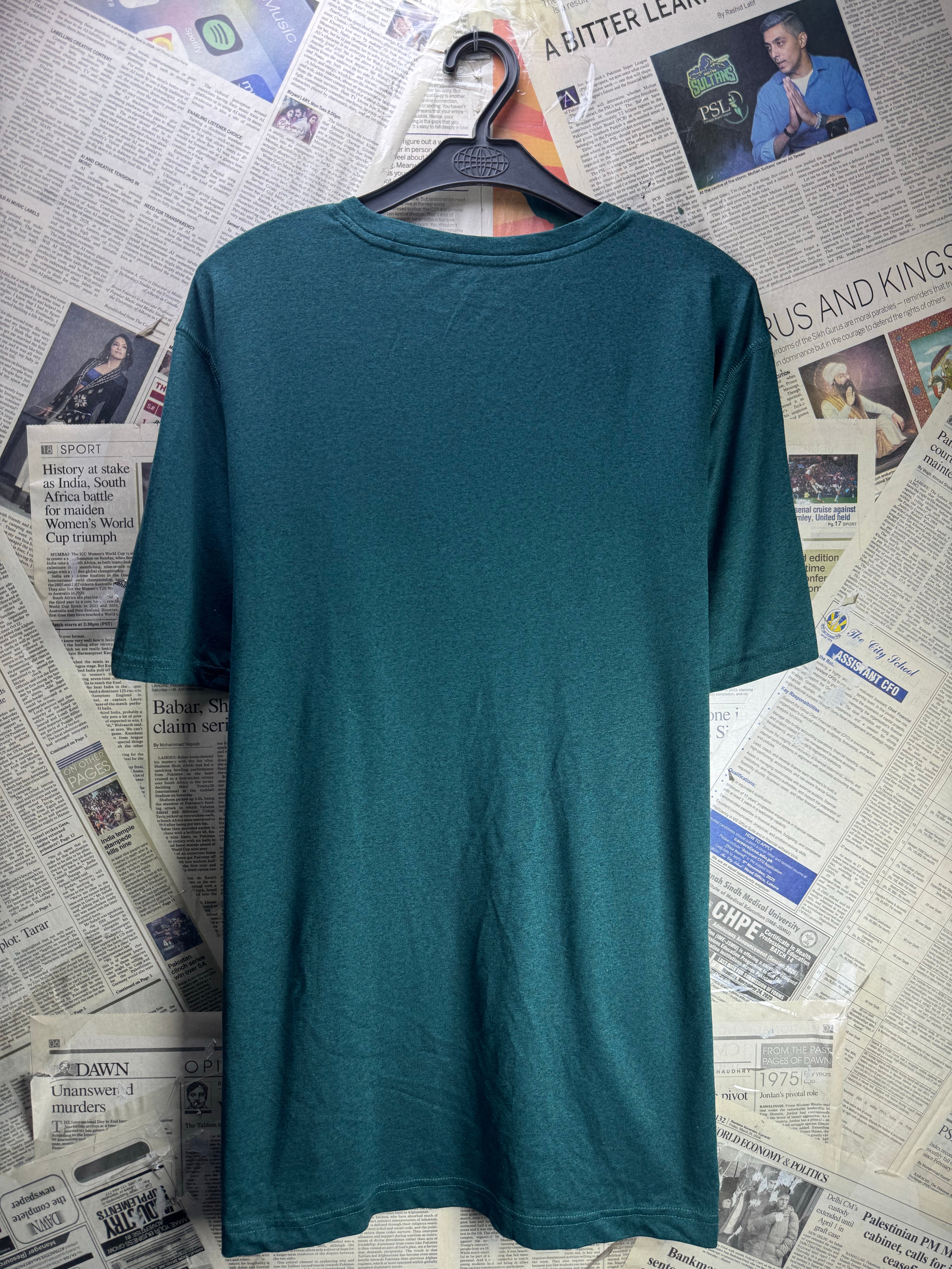 Old Navy® Large | Chest: 23.5" | Green | Sports T-Shirt | Polyester | 5305 - Genuine Maal