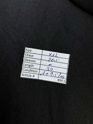Adi*as® XXL | Chest: 26.5" | Black | Sports T-Shirt | Polyester | 4963 - Genuine Maal