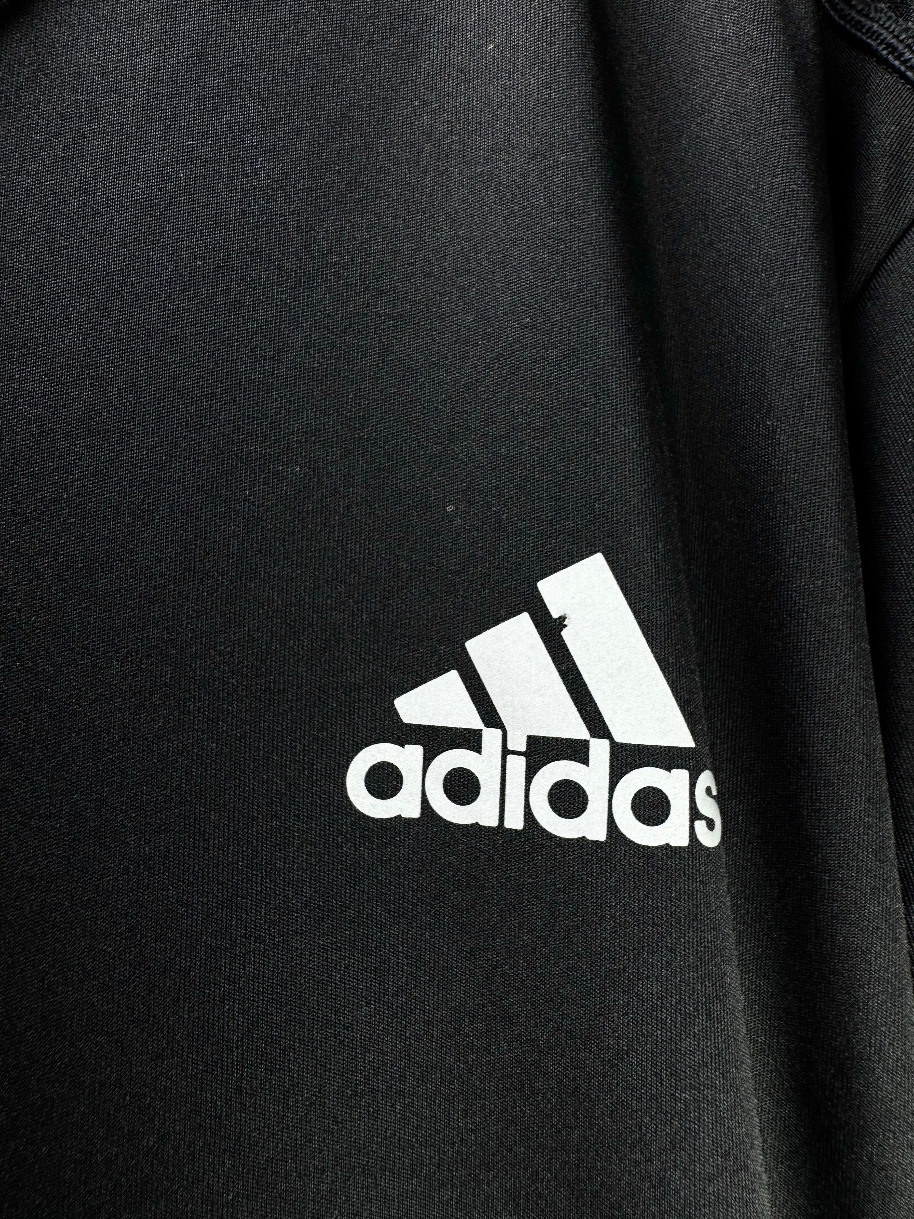 Adi*as® XXL | Chest: 26.5" | Black | Sports T-Shirt | Polyester | 4963 - Genuine Maal