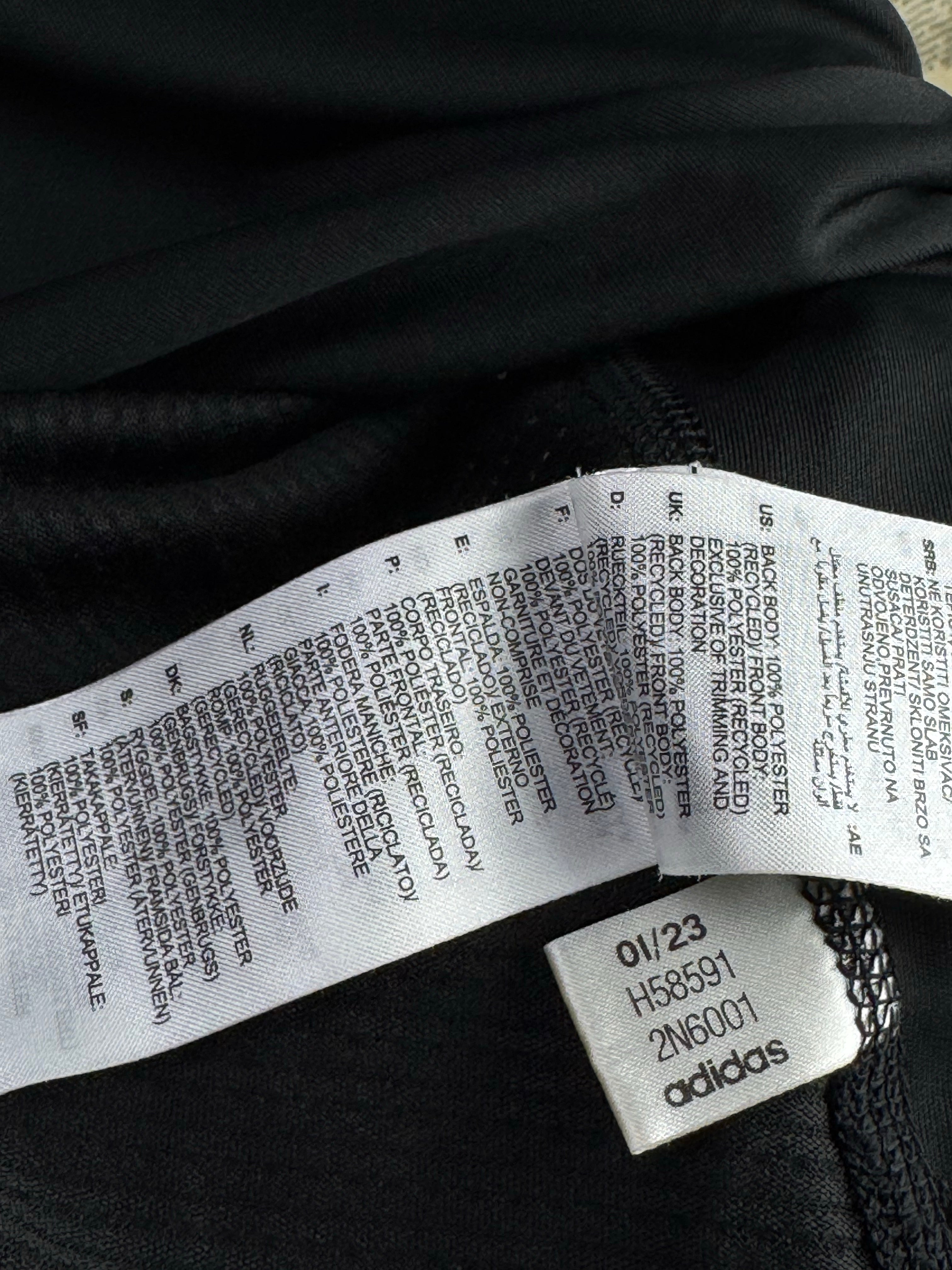 Adi*as® XXL | Chest: 26.5" | Black | Sports T-Shirt | Polyester | 4963 - Genuine Maal