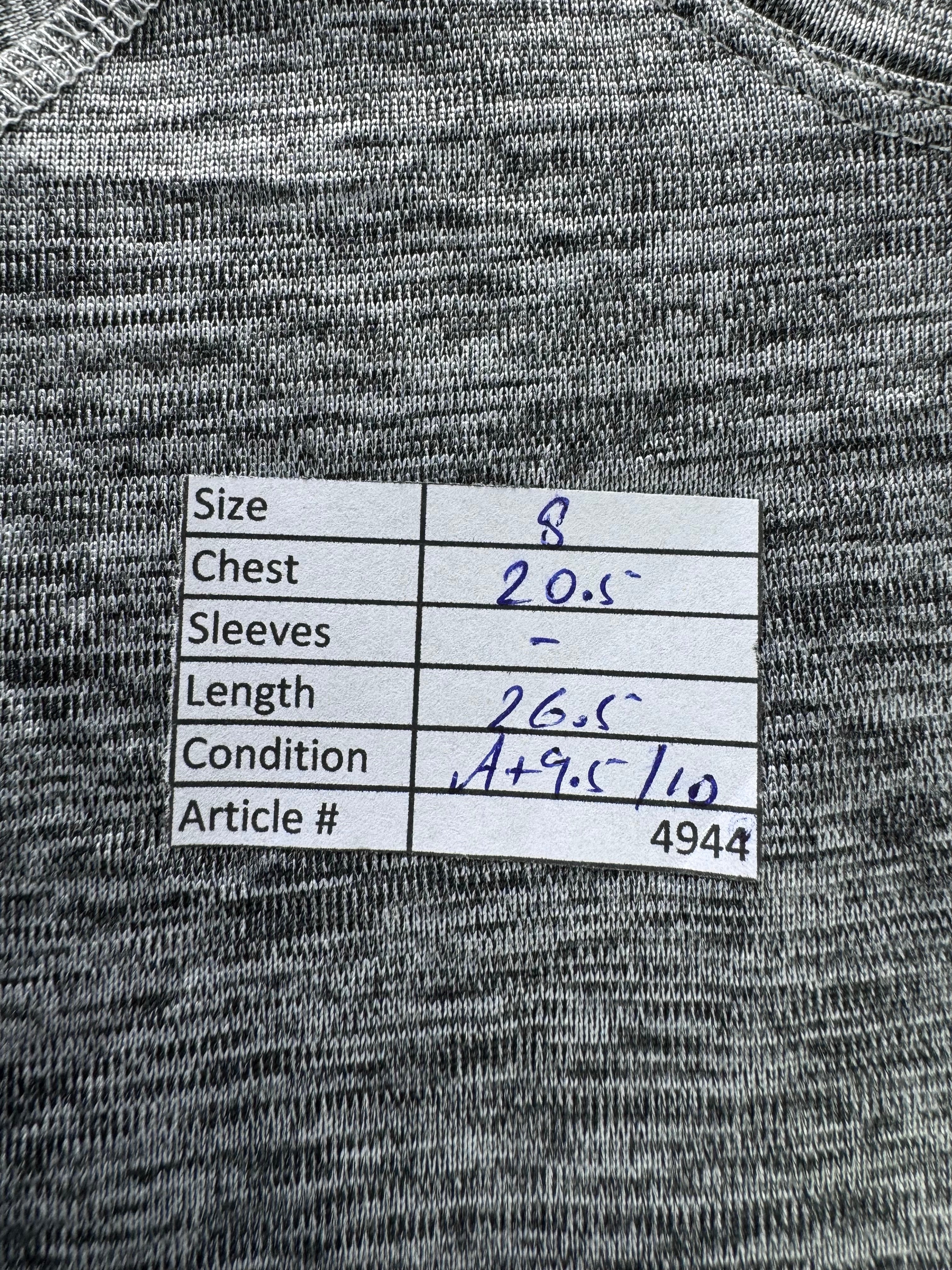 Easy Active® Small | Chest: 20.5" | Grey | Sports T-Shirt | Polyester | 4944
