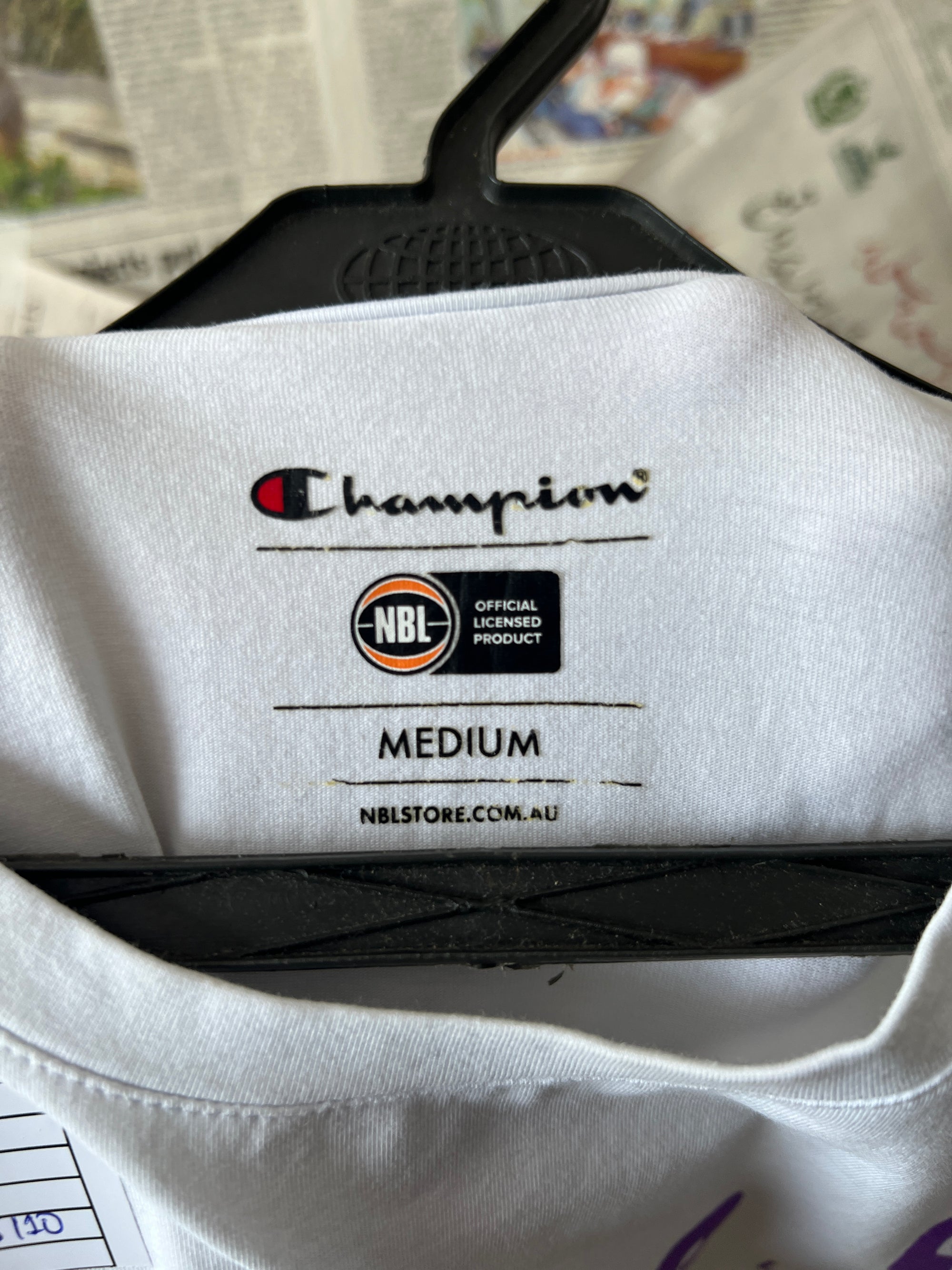 CHAMPION® White | Small | Chest: 21" | T136 - Genuine Maal