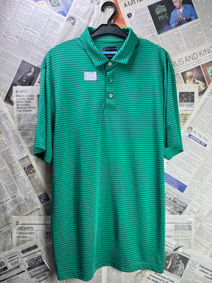 PGATour® Large | Chest: 23" | Green | Golf Polo | Poly | 3802 - Genuine Maal