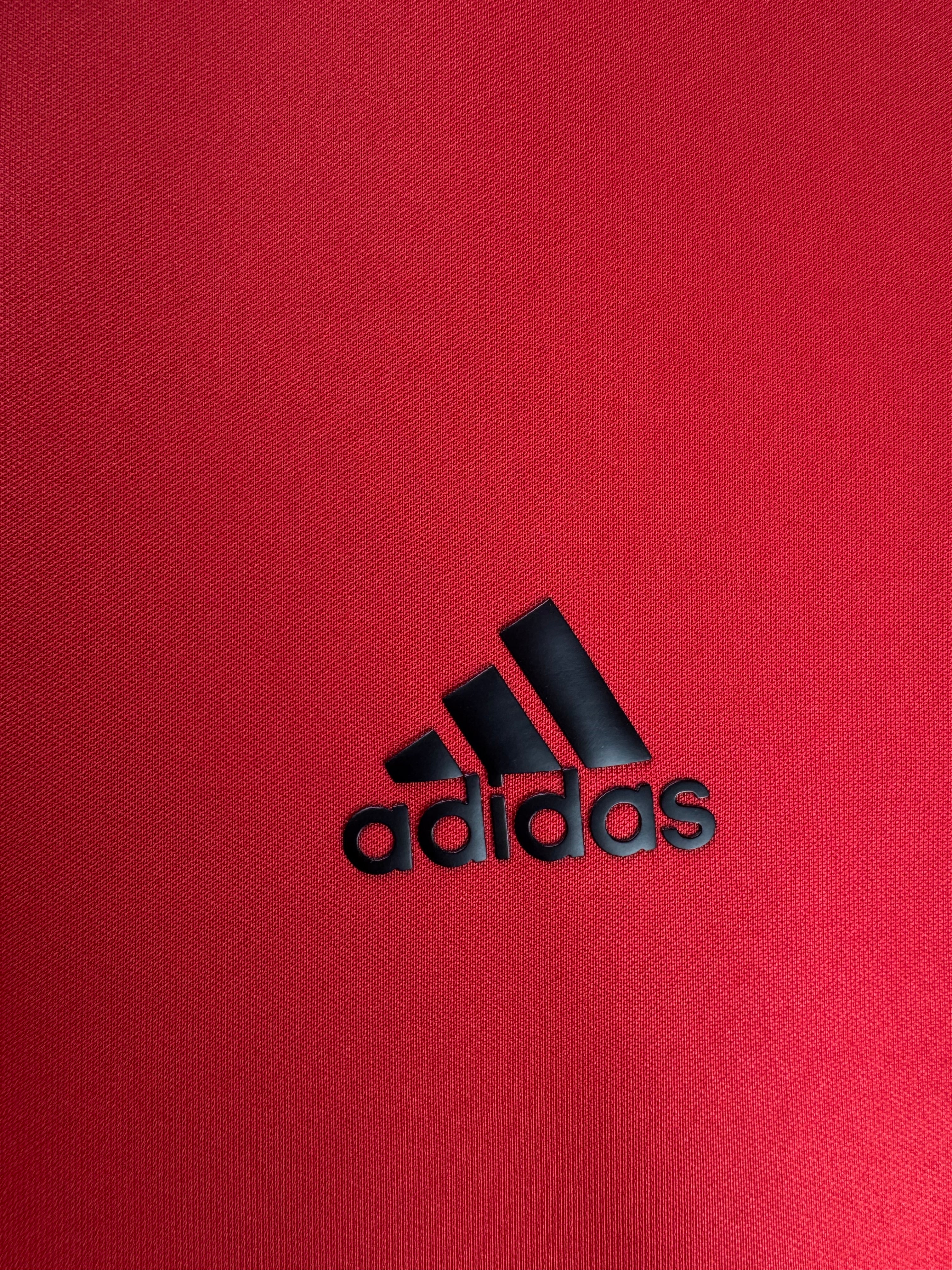 Adi*as® Large | Chest: 23.5" | Red | Golf Polo | Polyester | 5133 - Genuine Maal
