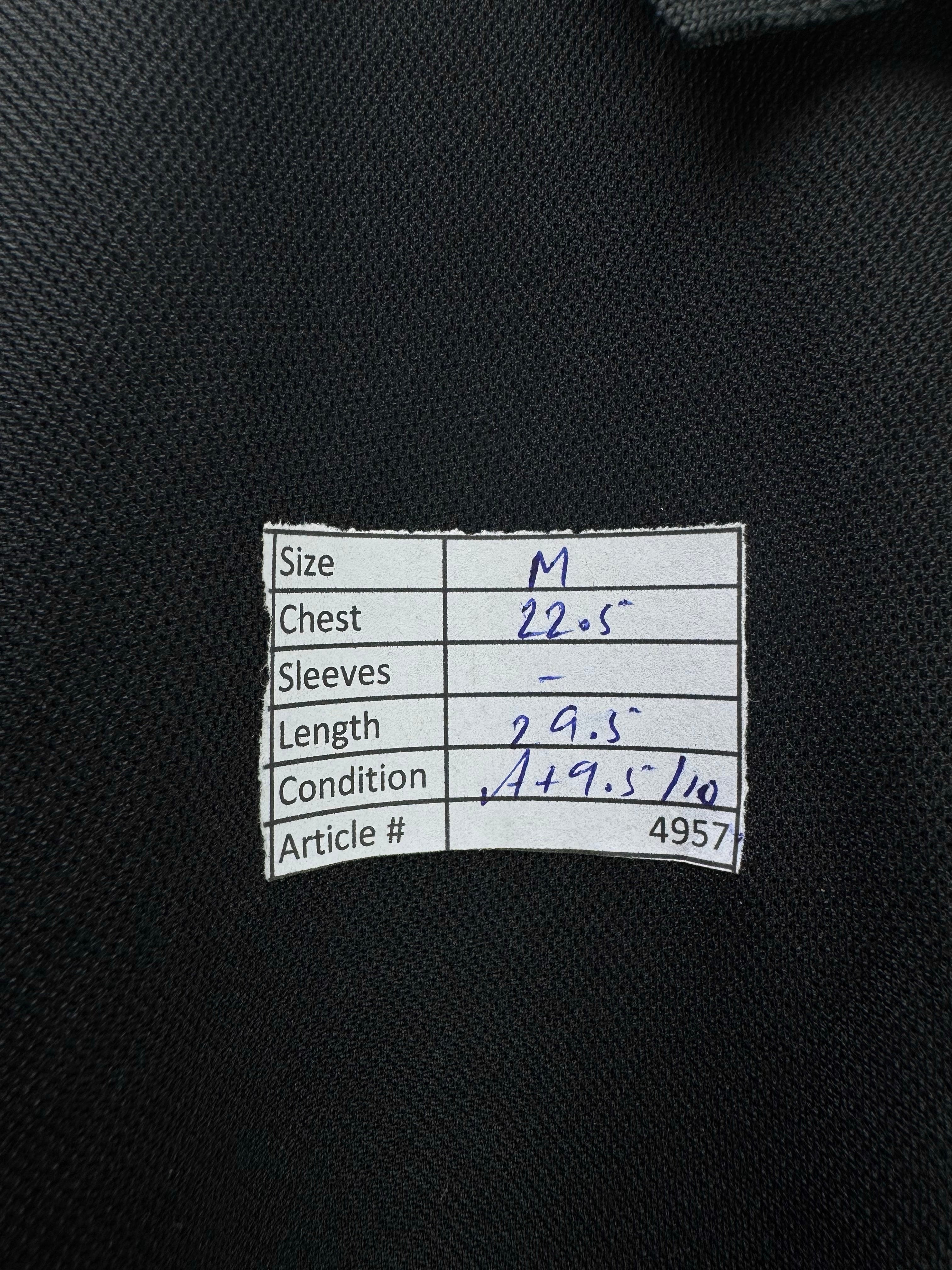 Anbor® Medium | Chest: 22.5" | Black | Sports Polo | Polyester | 4957