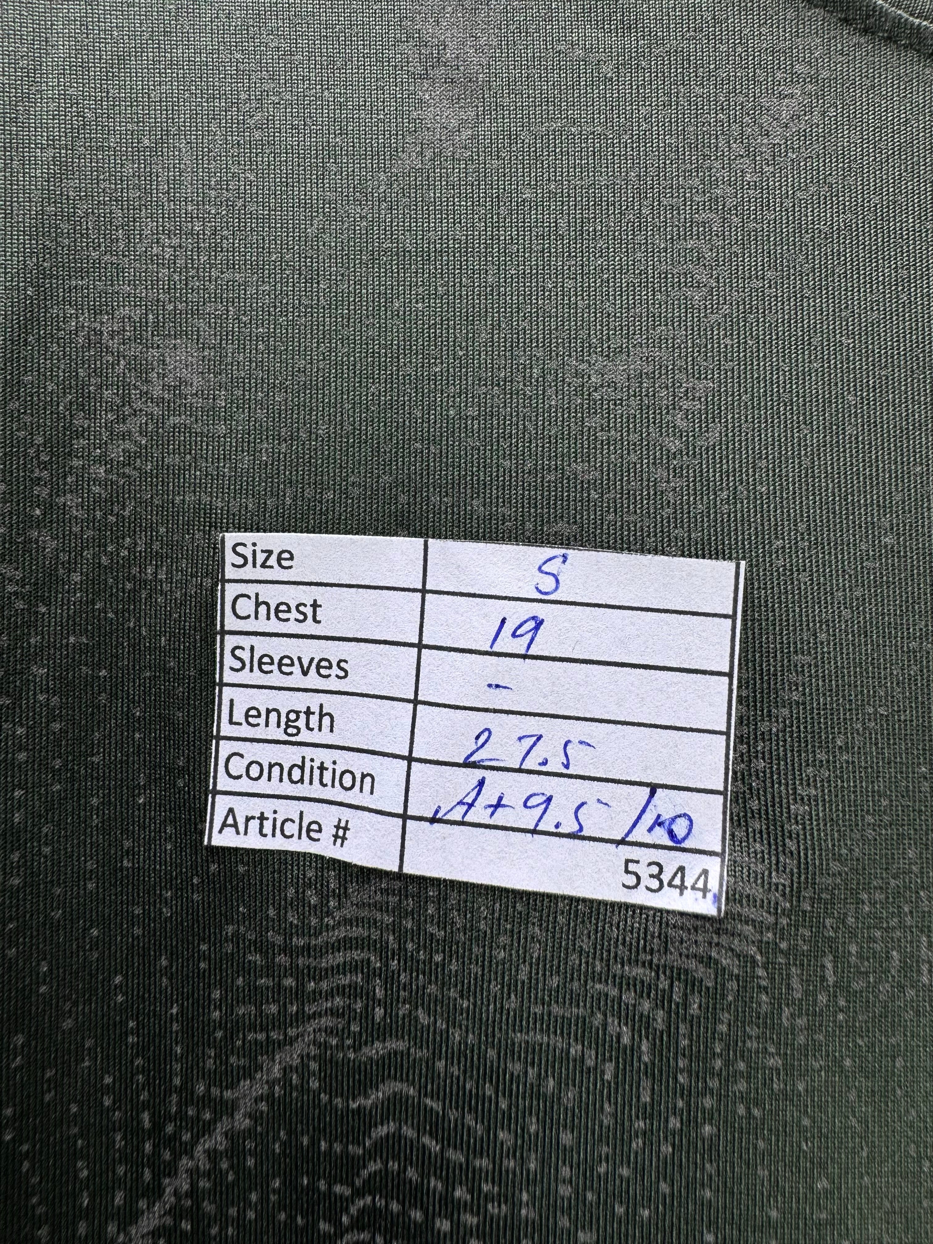 Primark® Small | Chest: 19" | Grey | Sports T-Shirt | Poly-Elastane | 5344
