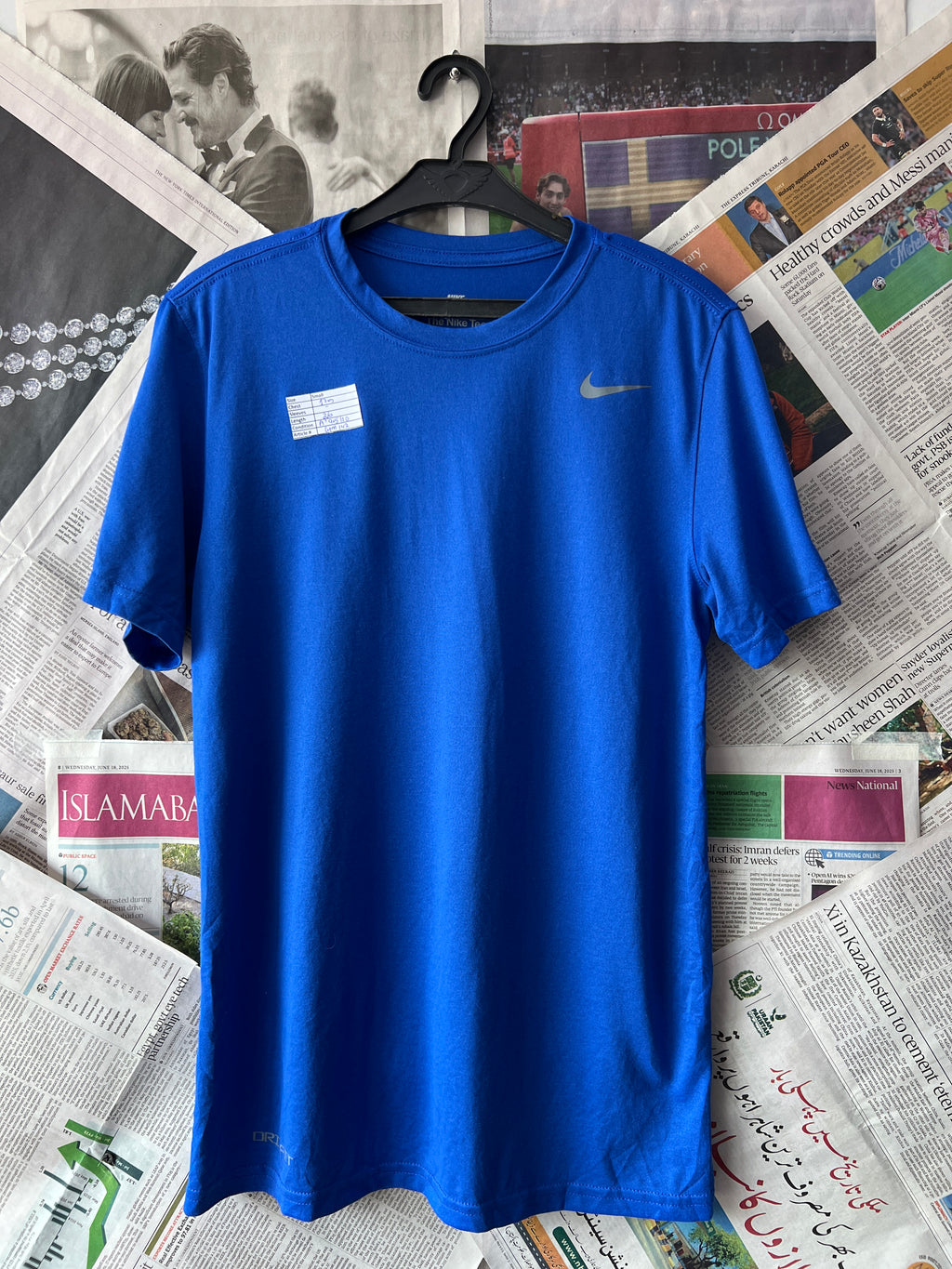 NIKE® Blue | XS | Chest: 17.5" | T142 - Genuine Maal