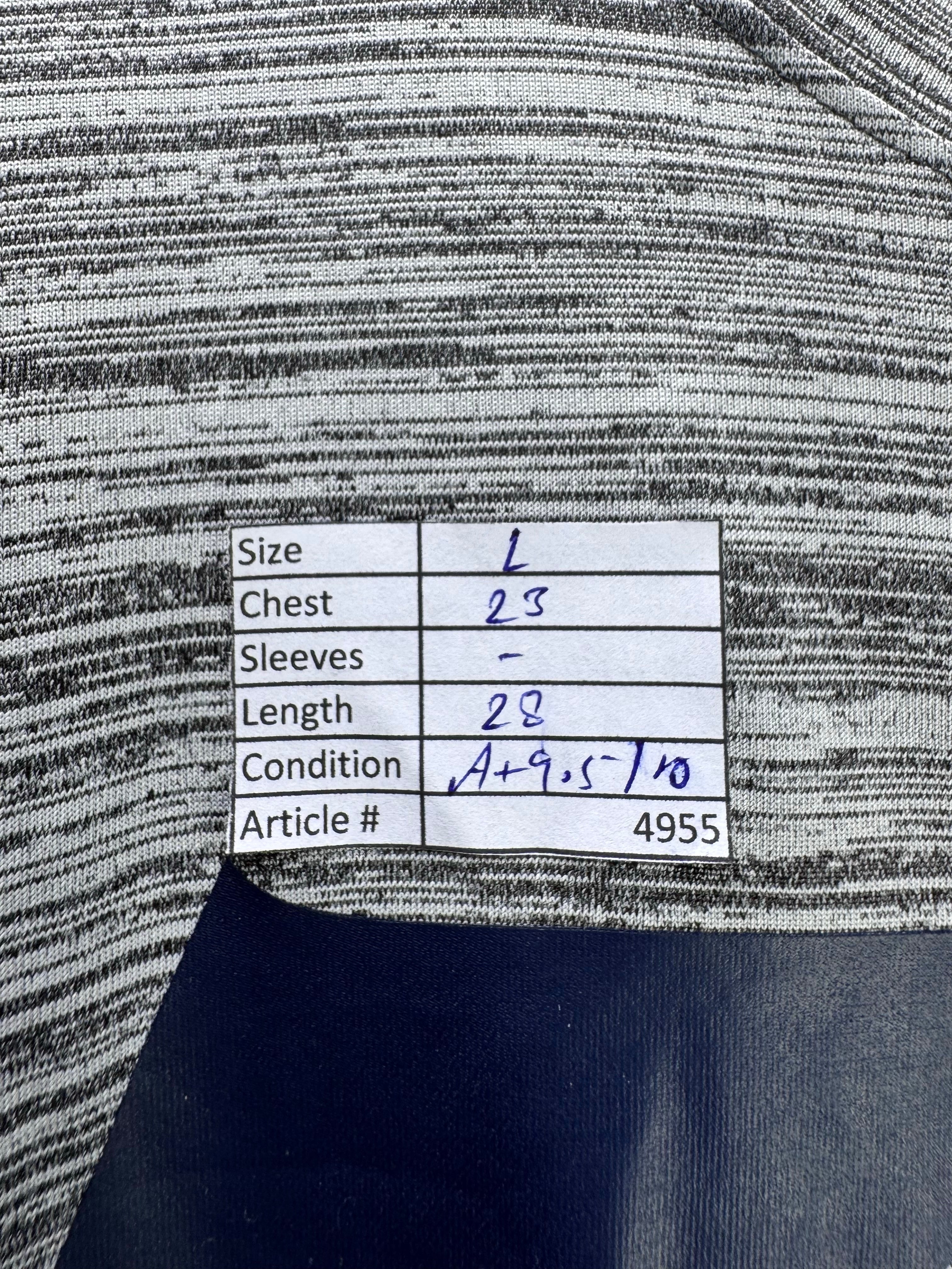 N*ke® Large | Chest: 23" | Grey | Sports NFL T-Shirt | Polyester | 4955