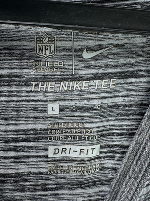 N*ke® Large | Chest: 23" | Grey | Sports NFL T-Shirt | Polyester | 4955 - Genuine Maal