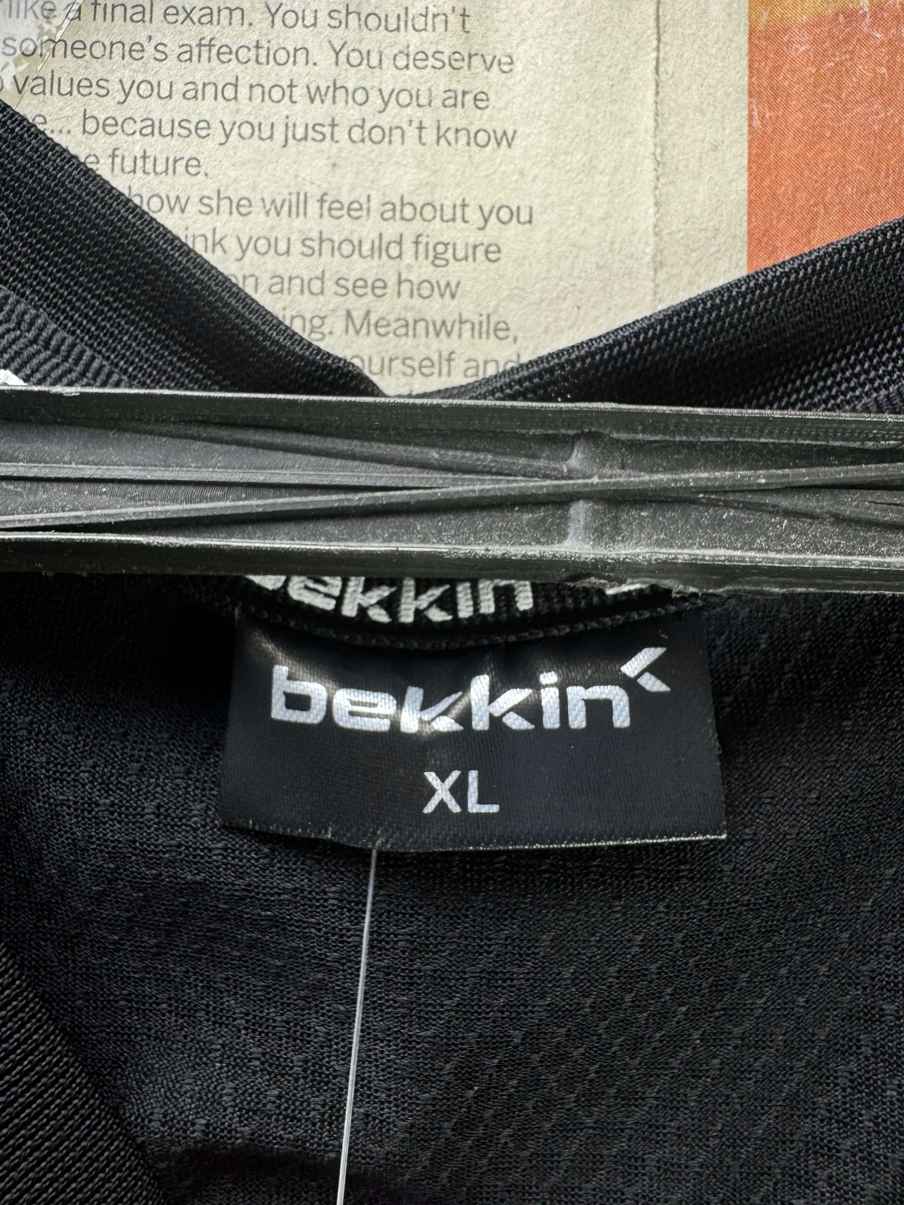 Bekkin® Large | Chest: 24" | Black | Sports T-Shirt | Polyester | 5320 - Genuine Maal