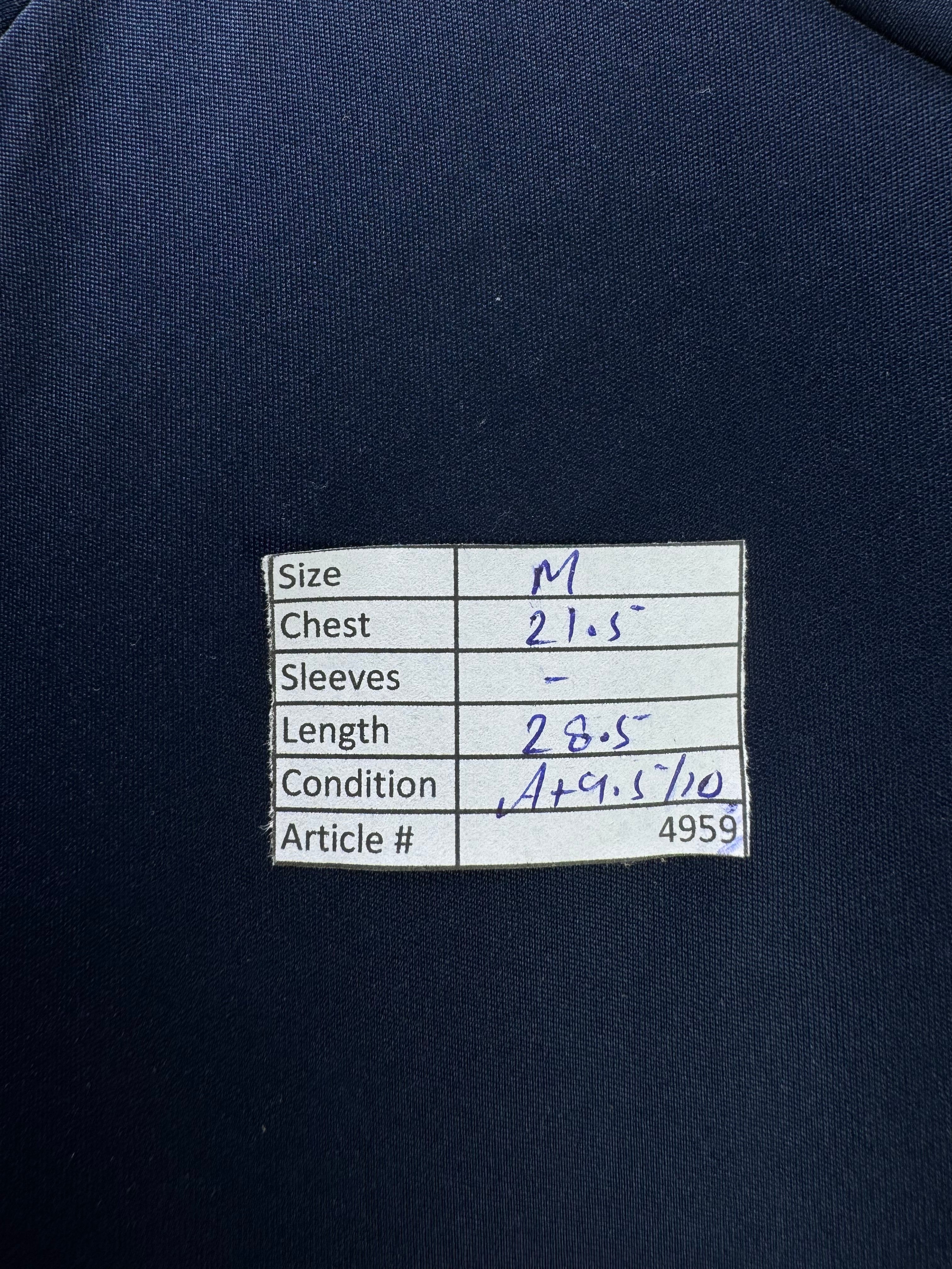 Adi*as® Medium | Chest: 21.5" | Blue | Sports T-Shirt | Polyester | 4959