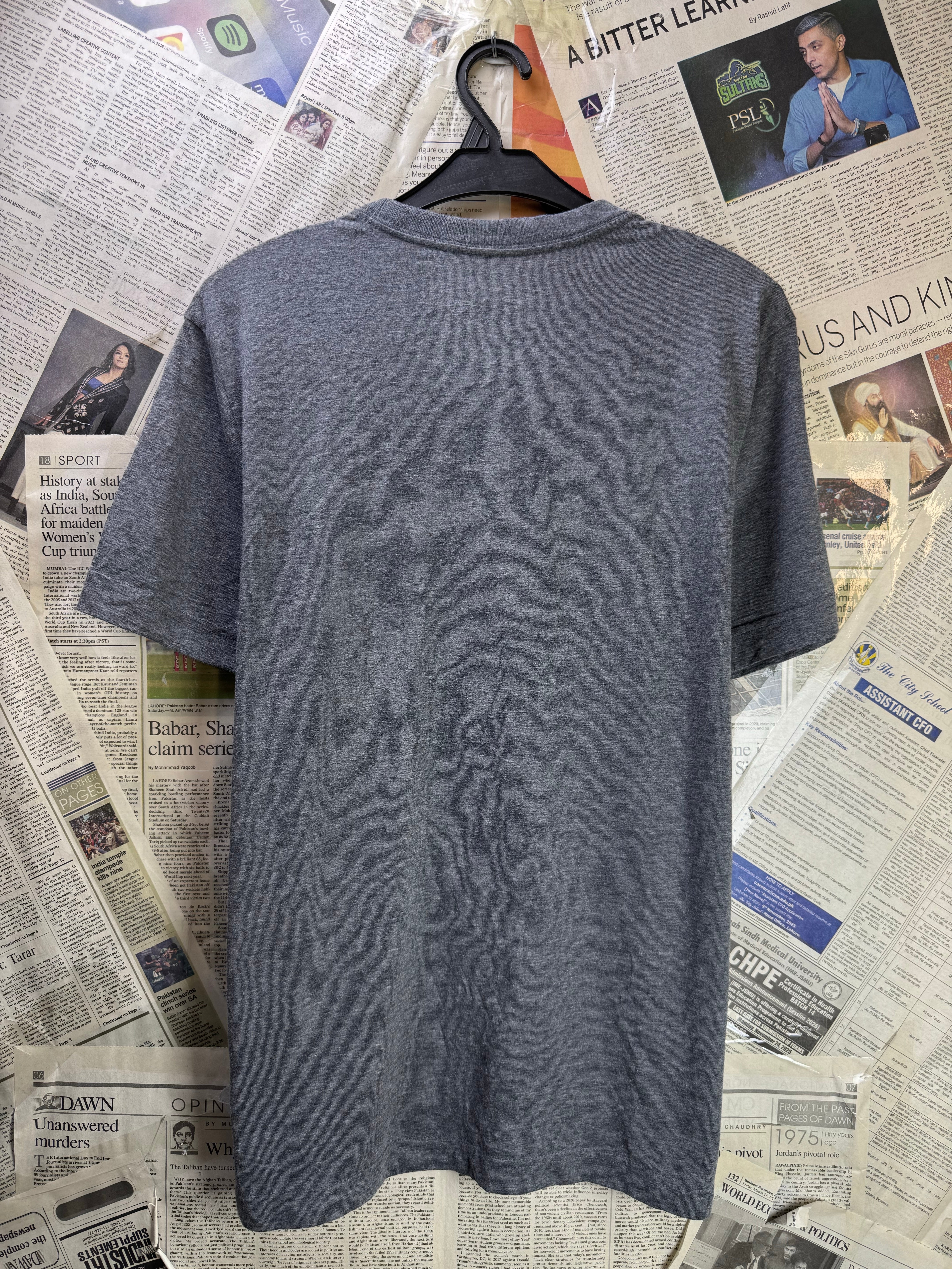 George® Small | Chest: 19" | Grey | T-Shirt | Poly - Cotton | 3786 - Genuine Maal