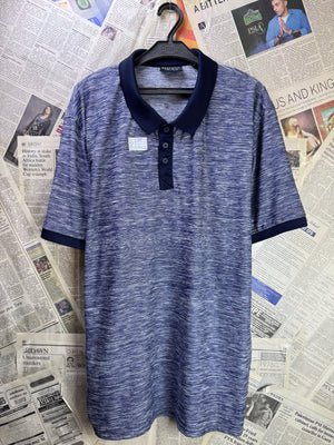 Mckenzie® Large | Chest: 24" | Blue Heather | Performance Polo | Poly - Elastane | 3803 - Genuine Maal