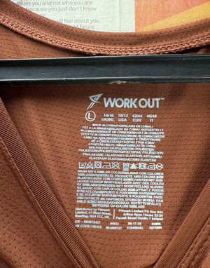 Primark® Medium | Chest: 22.5" | Pink | Sports T-Shirt | Poly - Elastane | 4953 - Genuine Maal
