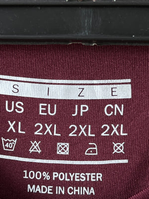 SIZE® Maroon | Large | Chest: 24" | T150 - Genuine Maal