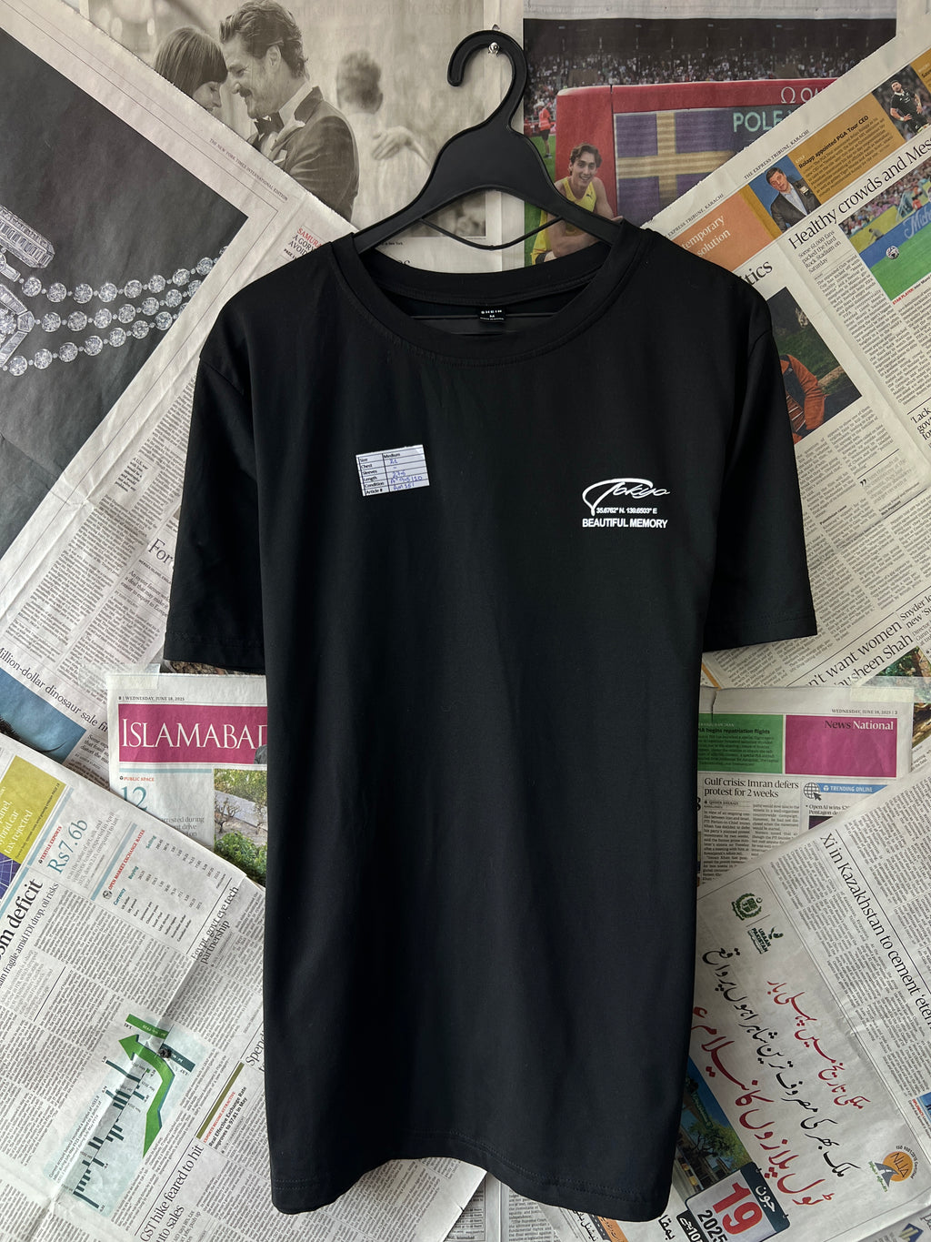 SHEIN® Black | Small | Chest: 21" | T151 - Genuine Maal