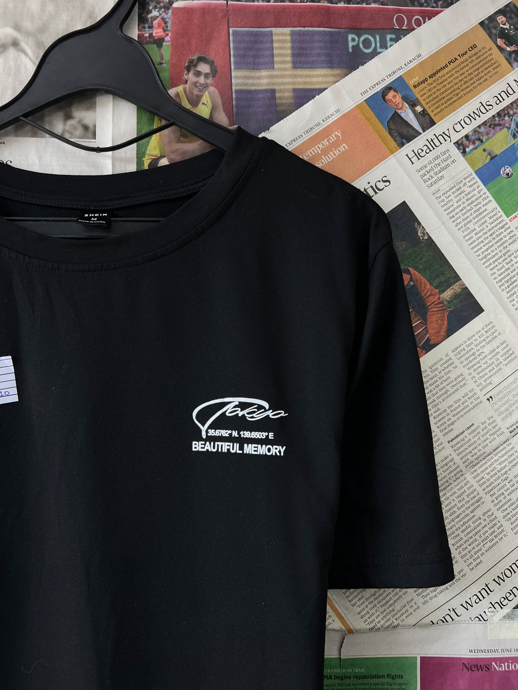 SHEIN® Black | Small | Chest: 21" | T151 - Genuine Maal