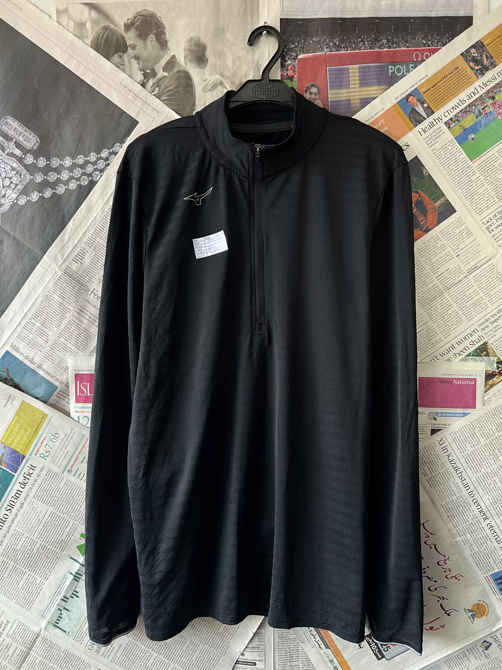 Mizuno® Small | Chest: 20.5" | Black | Jacket | 153 - Genuine Maal