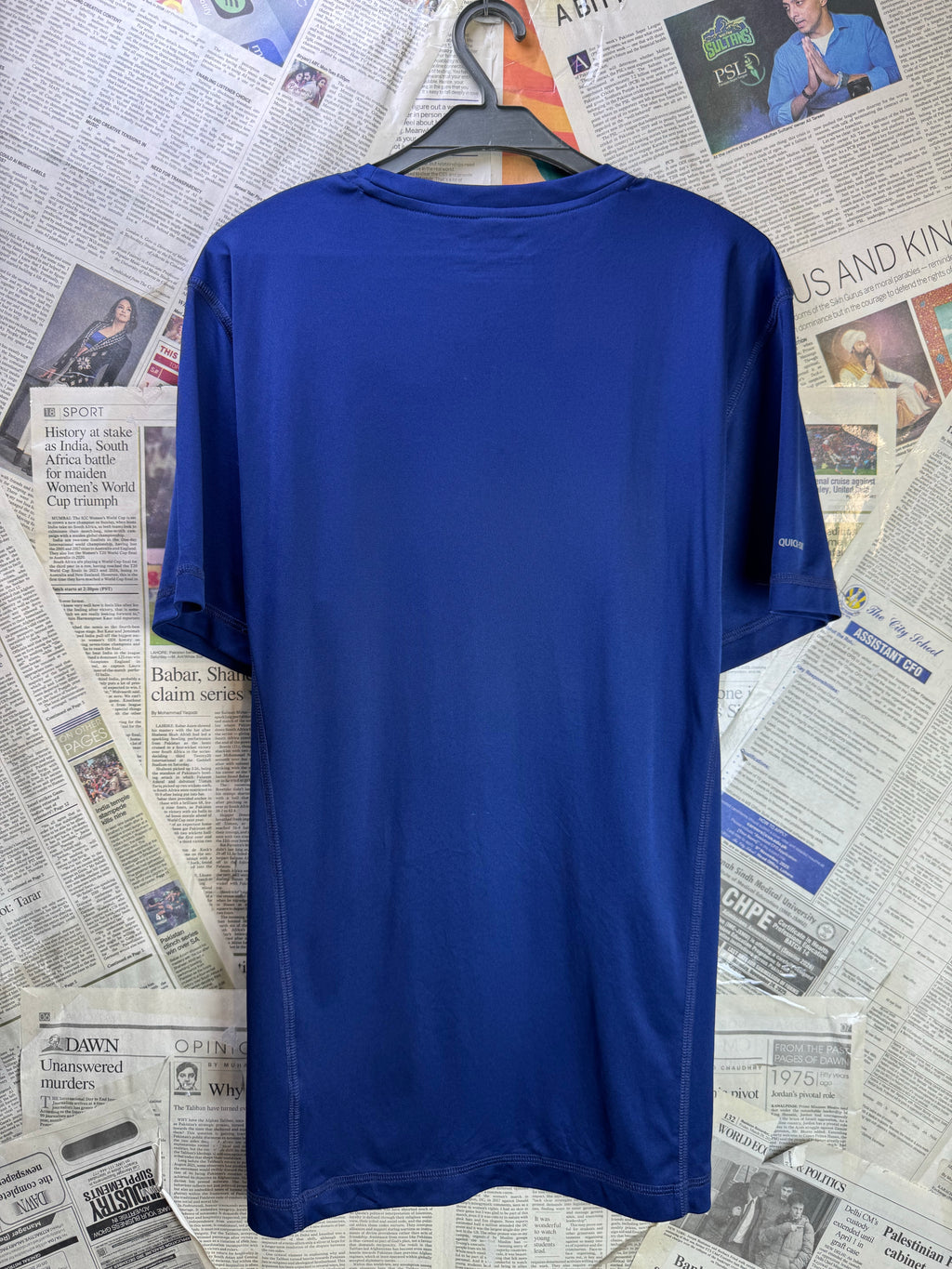 Xersion® Medium | Chest: 21.5" | Blue | Sports T-Shirt | Poly | 4151 - Genuine Maal