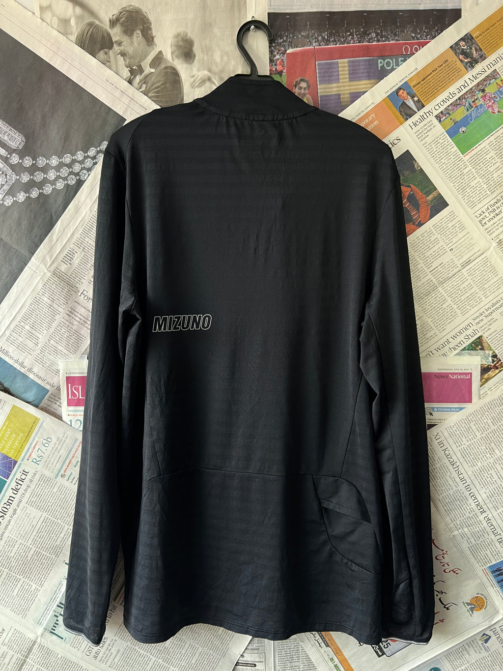 Mizuno® Small | Chest: 20.5" | Black | Jacket | 153 - Genuine Maal