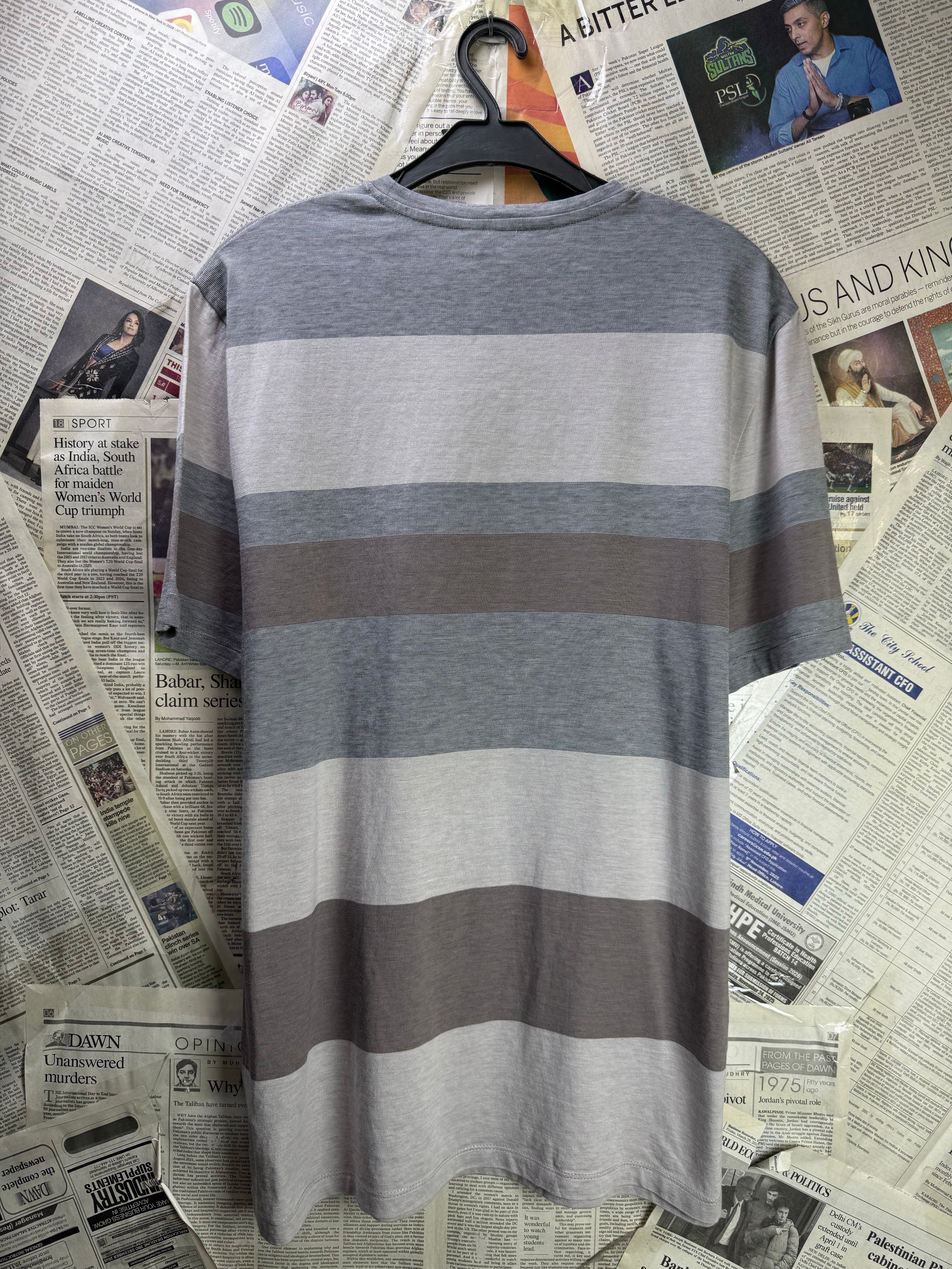 M&S® Small | Chest: 20.5" | Grey | T-Shirt | Supima Cotton | 4162 - Genuine Maal