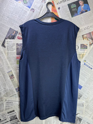 Realessenti® Medium | Chest: 21.5" | Space Blue | Gym Tango | Poly - Spandex | 4161 - Genuine Maal