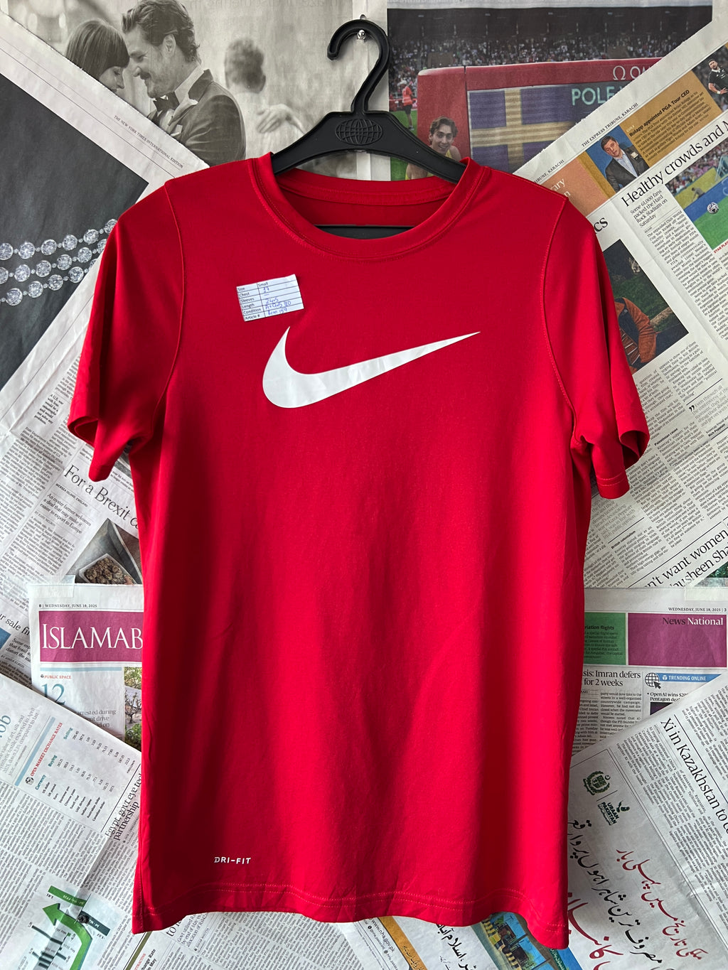 NIKE® Red | XS | Chest: 17" | T159 - Genuine Maal