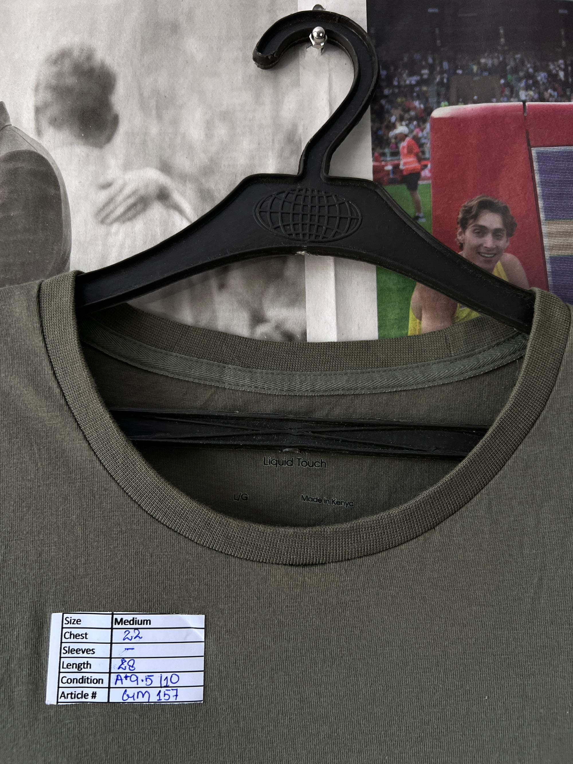 CK® Olive | Medium | Chest: 22" | T157 - Genuine Maal